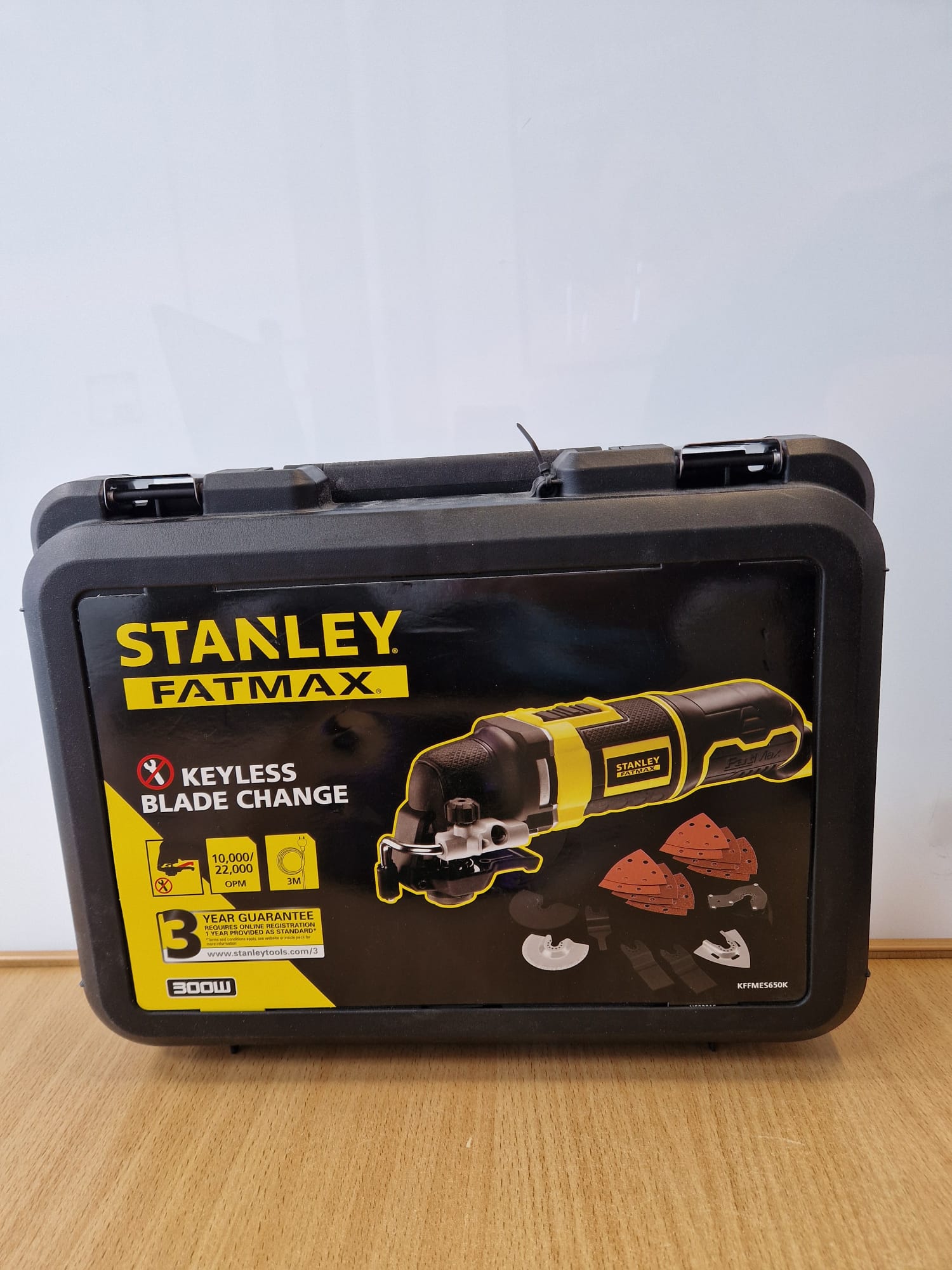 Product photo for Stanley  Stanley FatMax 300W Oscillating Multi Tool Factory Sealed - 12 Month Warranty