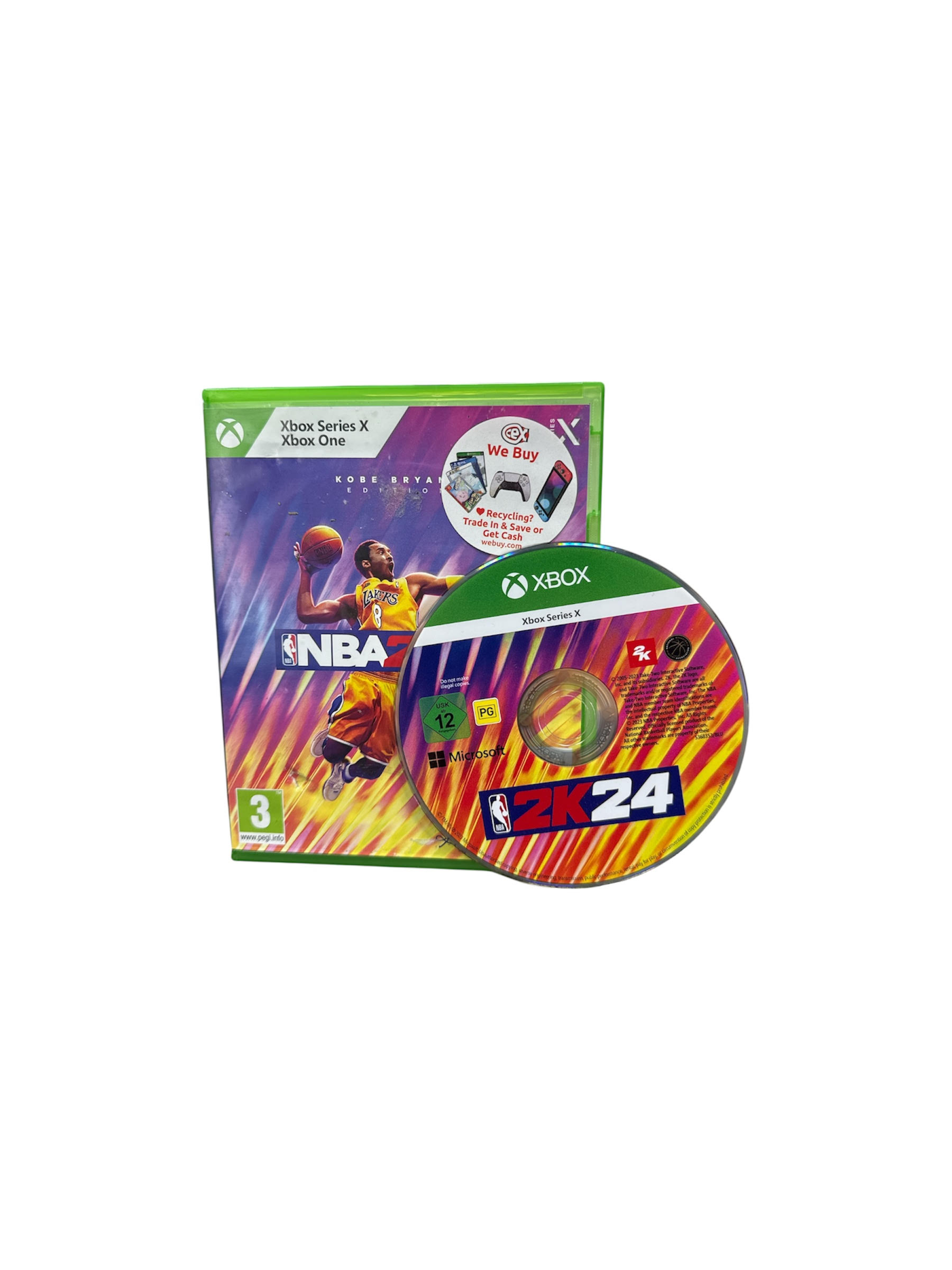 Product photo for NBA 2k24 Xbox
