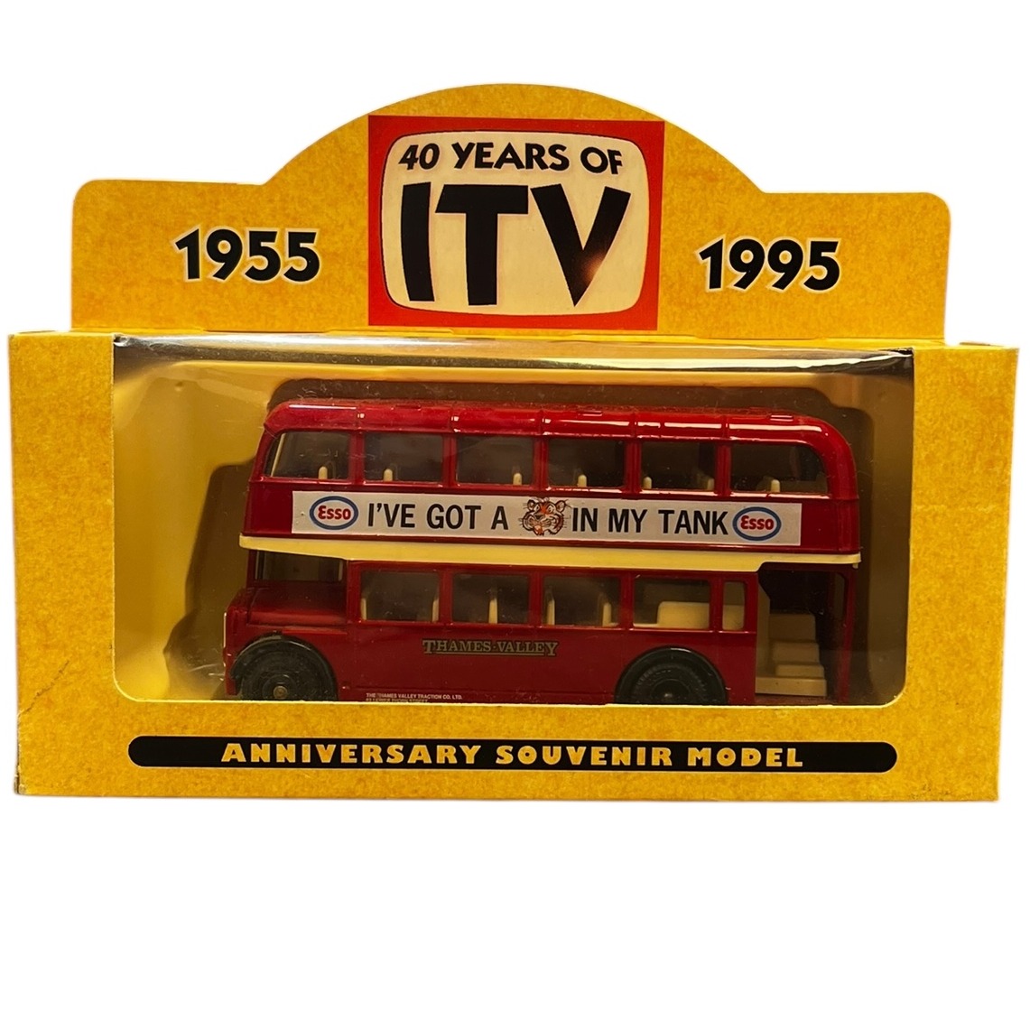 Product photo for Boxed: Lledo Days Gone 40 Years of ITV - Bristol Lodekka Bus (Ages 3+, Die-Cast)