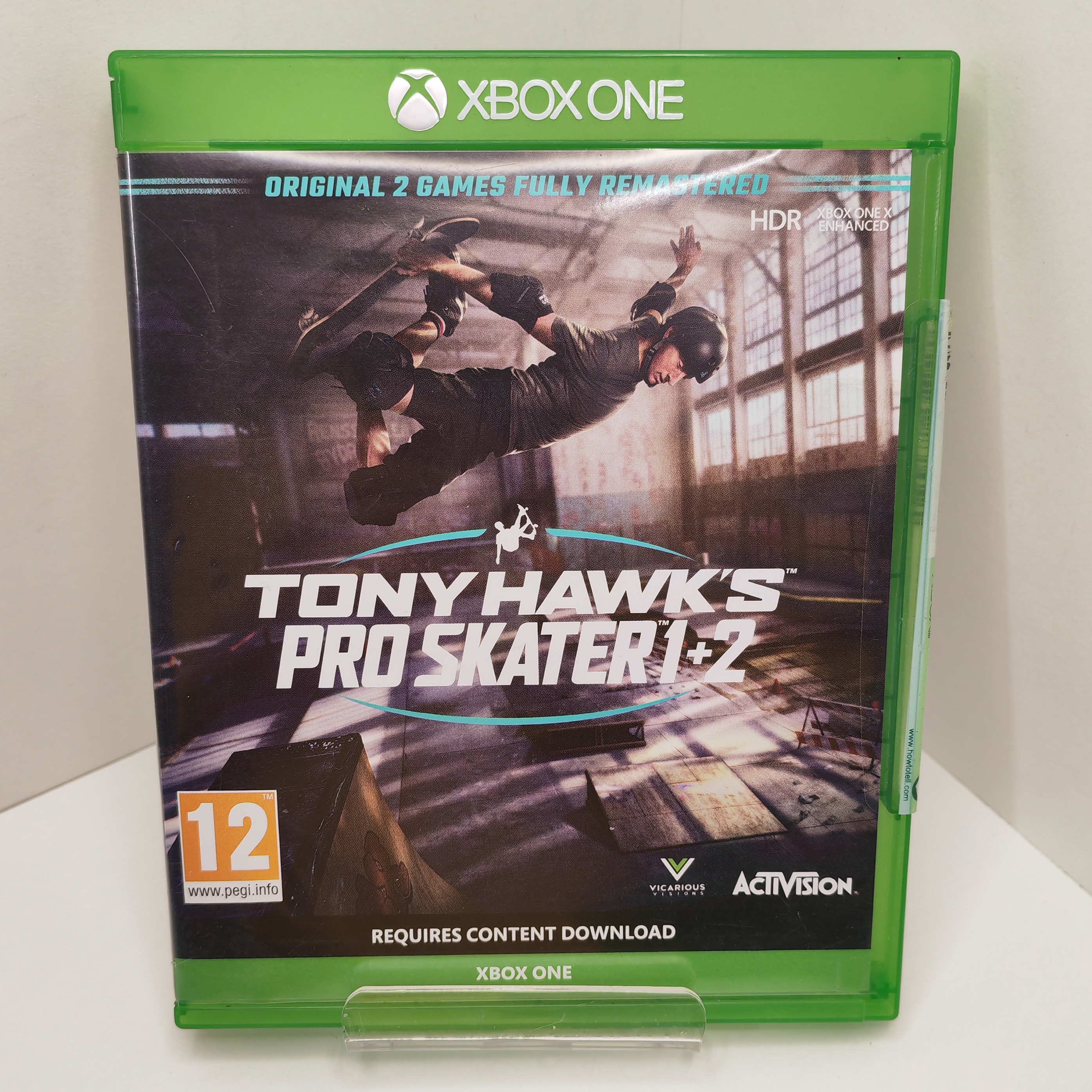 Product photo for Tony Hawk's Pro Skater 1+2