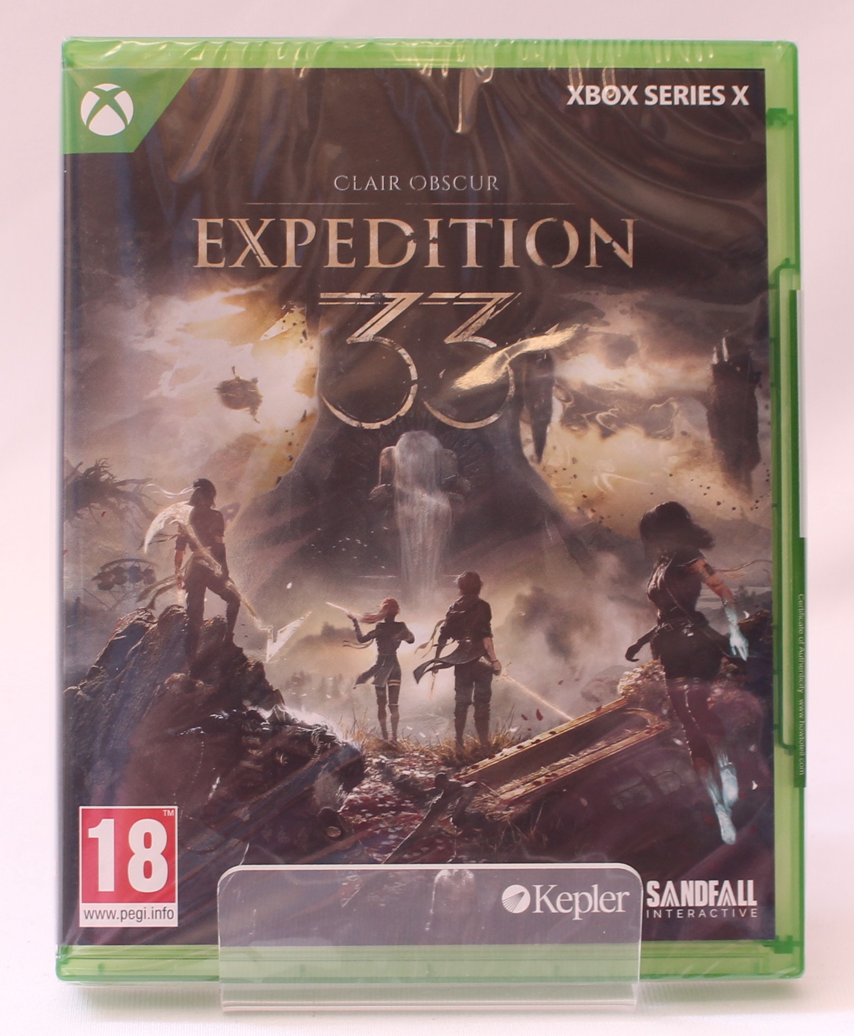 Product photo for Clair Obscur Expedition 33 Microsoft XBOX Series X Game Pegi 18 - New