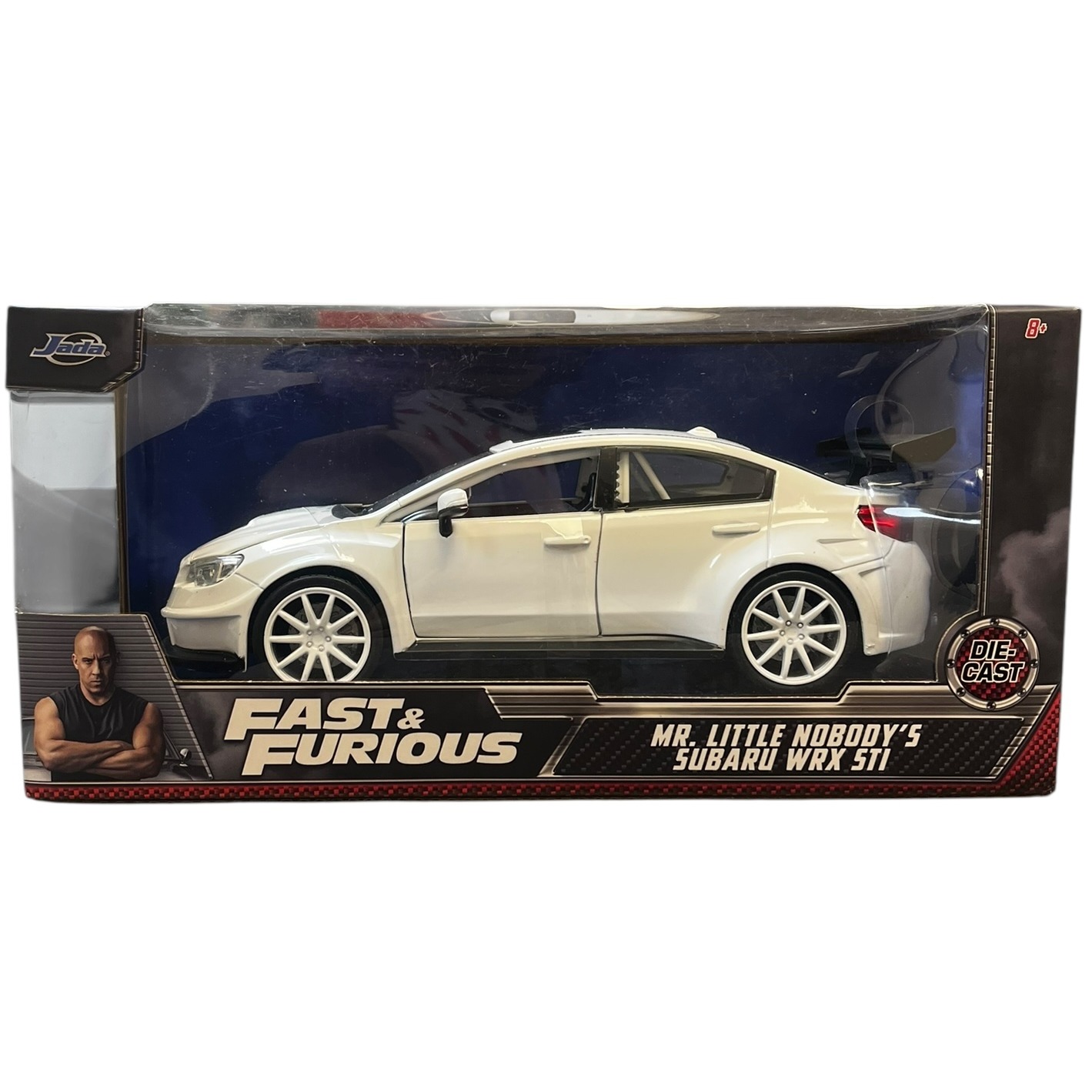 Product photo for New: Jada Die Cast Fast & Furious - Mr Little Nobody's Subaru WRX STI (Ages 8+)