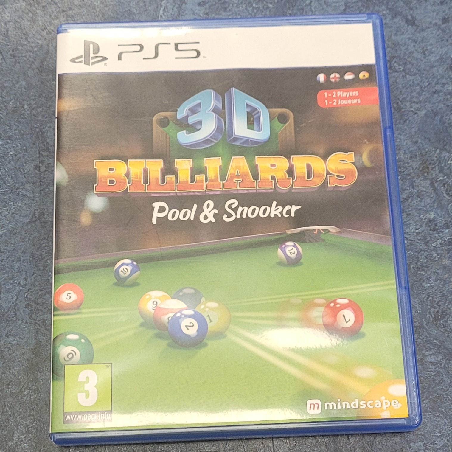 Product photo for Sony PlayStation  PS5 Game: 3D Billiards Pool & Snooker