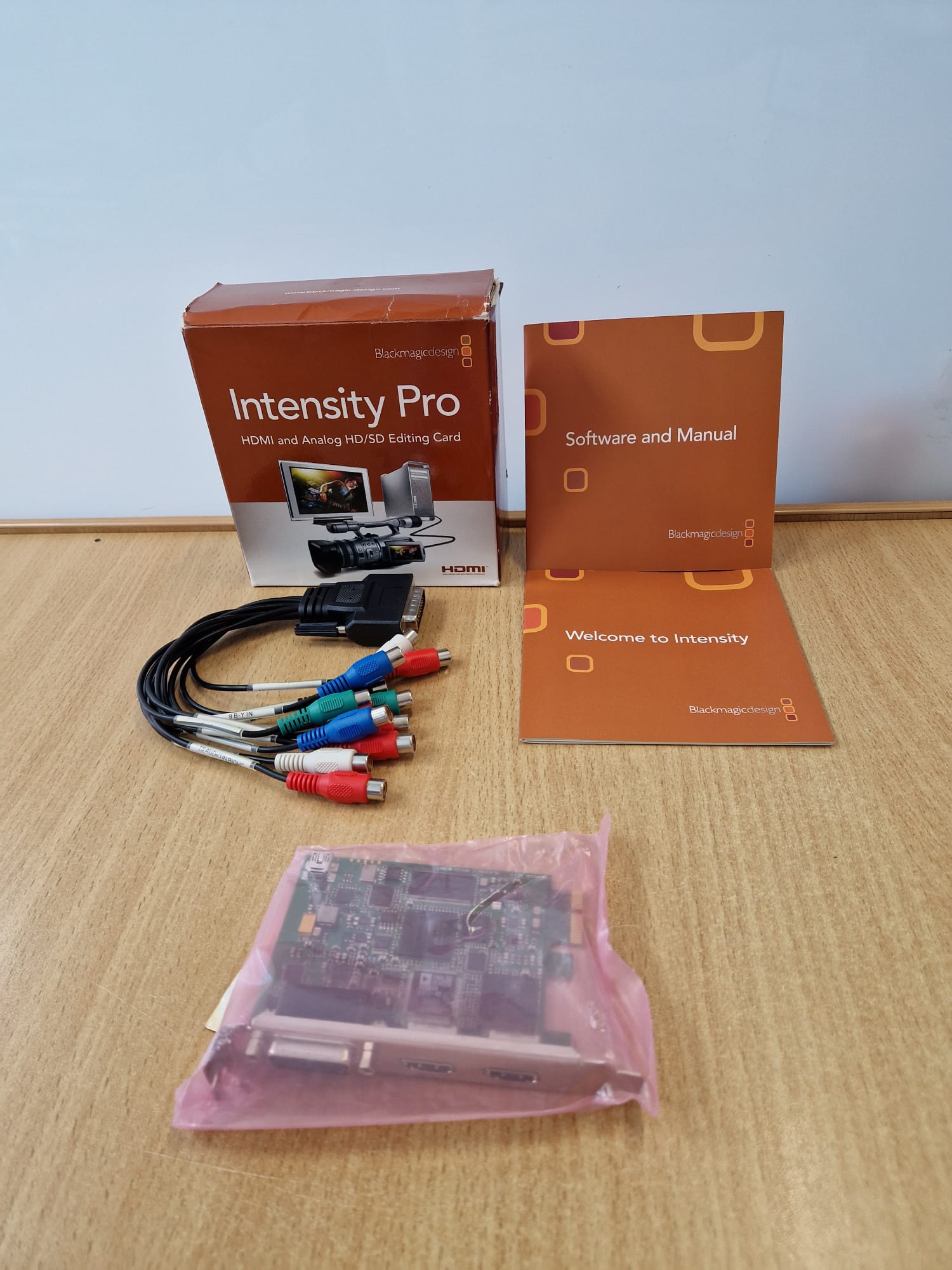 Product photo for Blackmagic design  Blackmagic Intensity Pro HDMI Analog Editing Card Boxed 12M Warranty