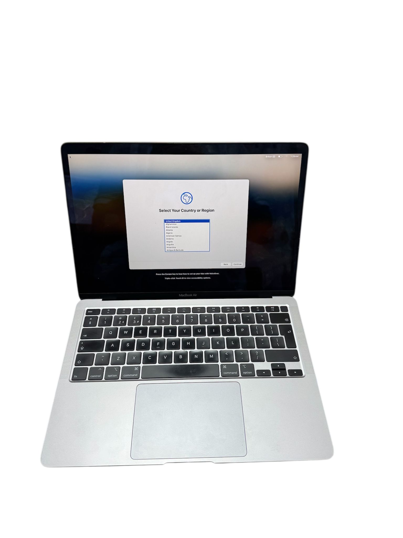 Product photo for Apple MacBook Air 2020 13