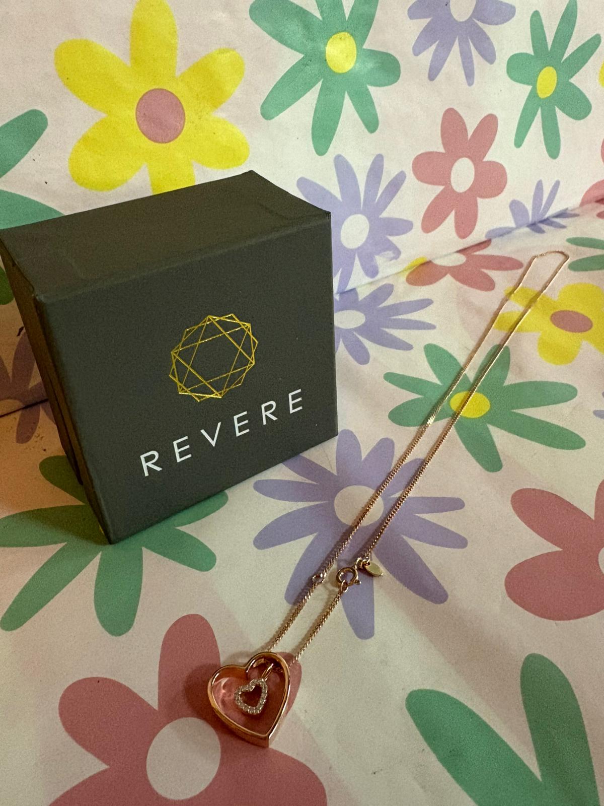 Product photo for ROSE GOLD HEART NEKCLACE