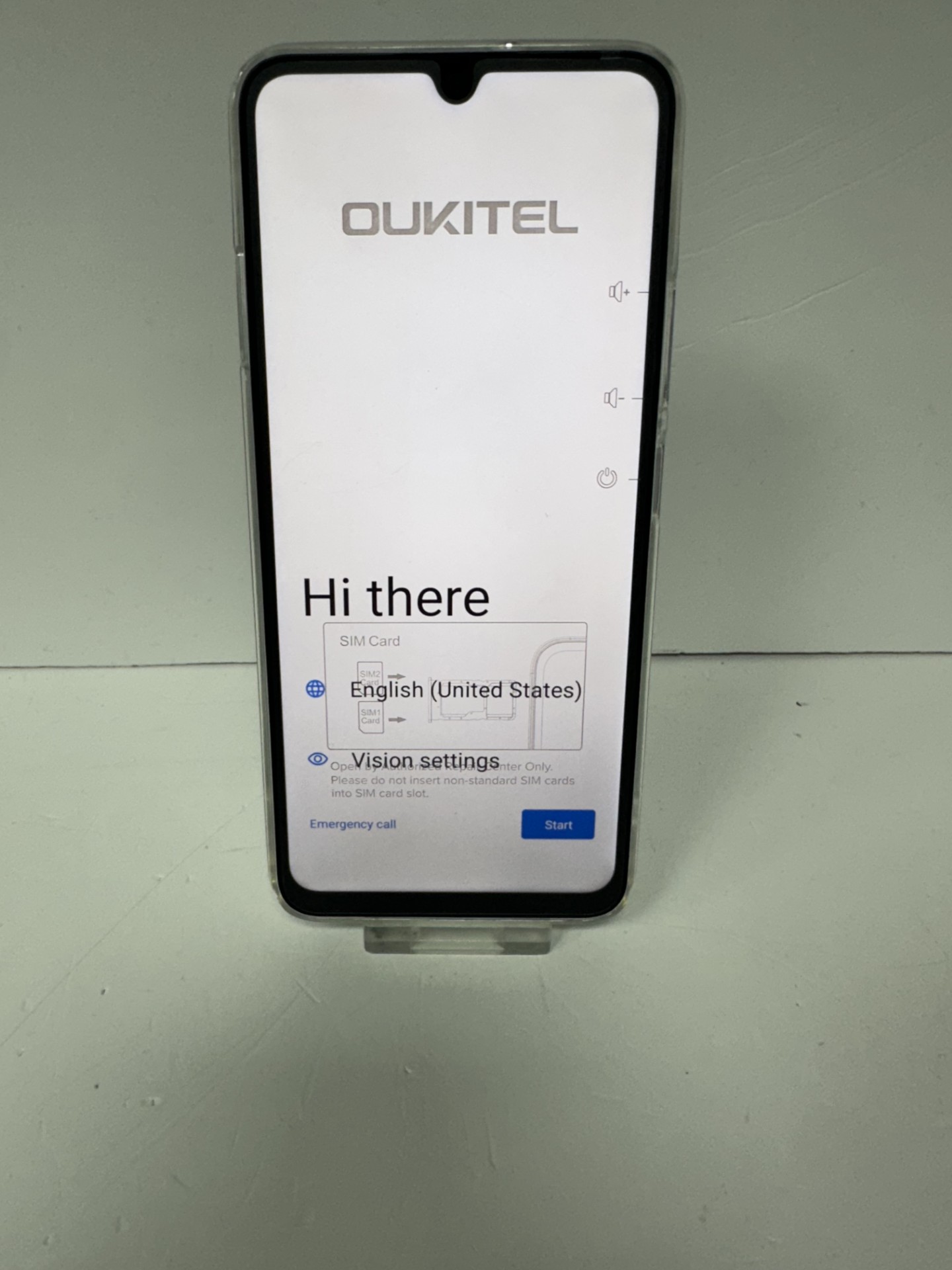 Product photo for oukitel c59 128gb black unlocked unboxed