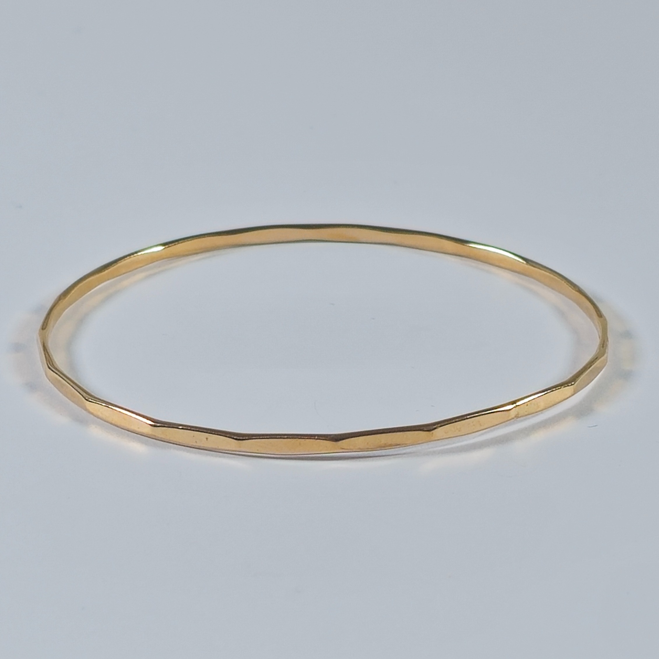 Product photo for 9ct Gold Slim Stacking Bangle