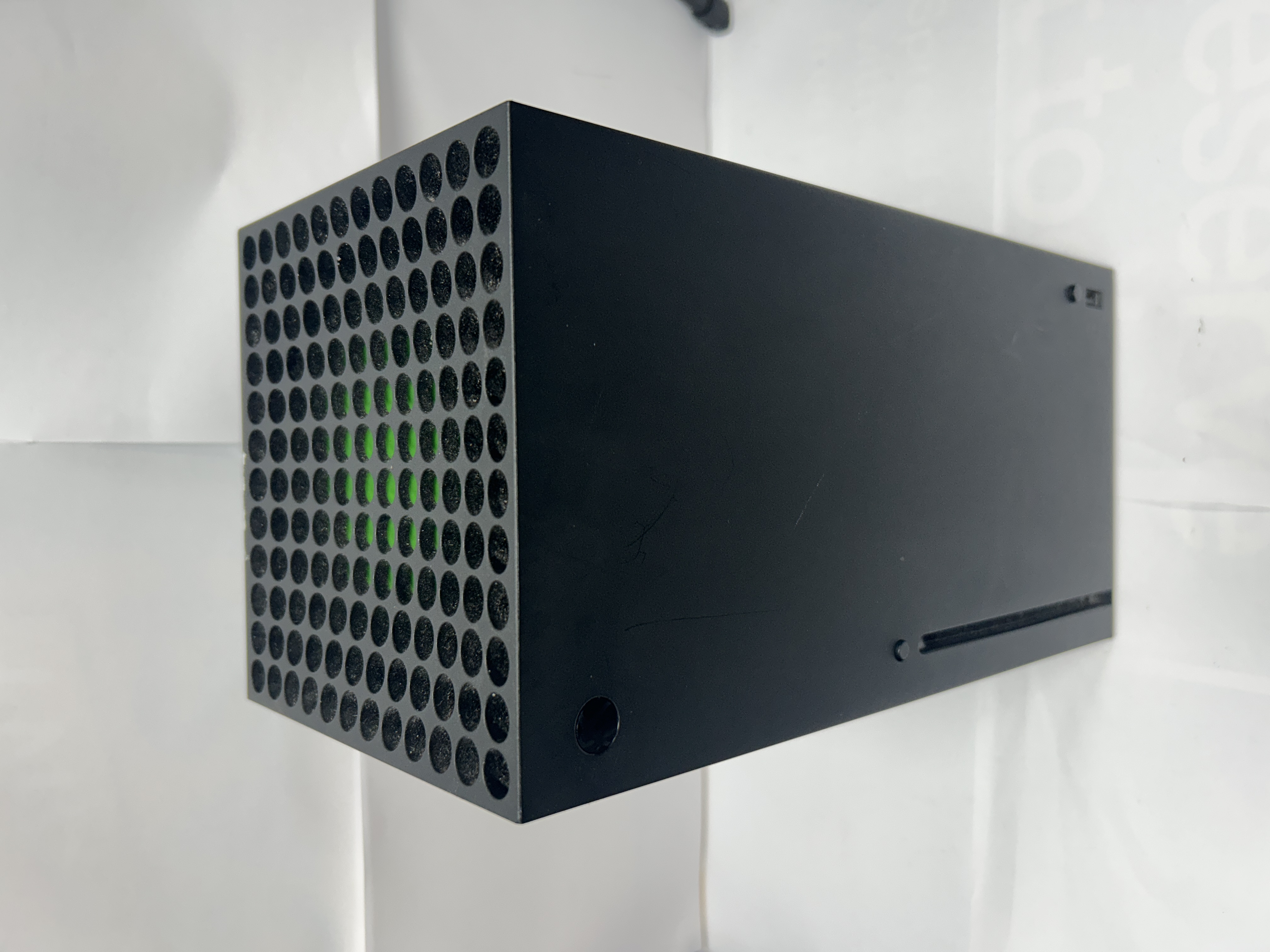 Product photo for Microsoft XBOX SERIES X WITH CONTROLELR AND WIRES