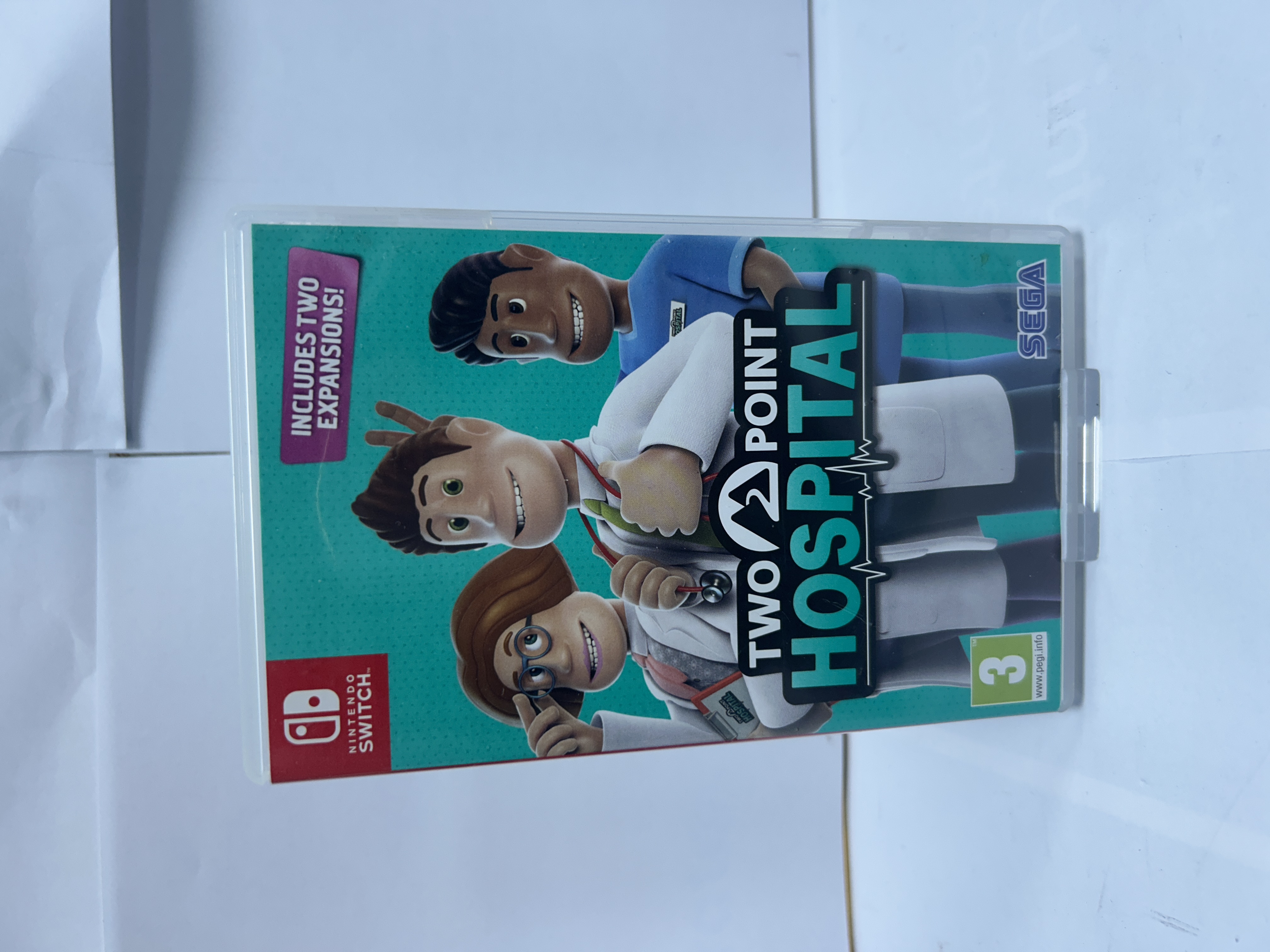 Product photo for switch game two point hospital