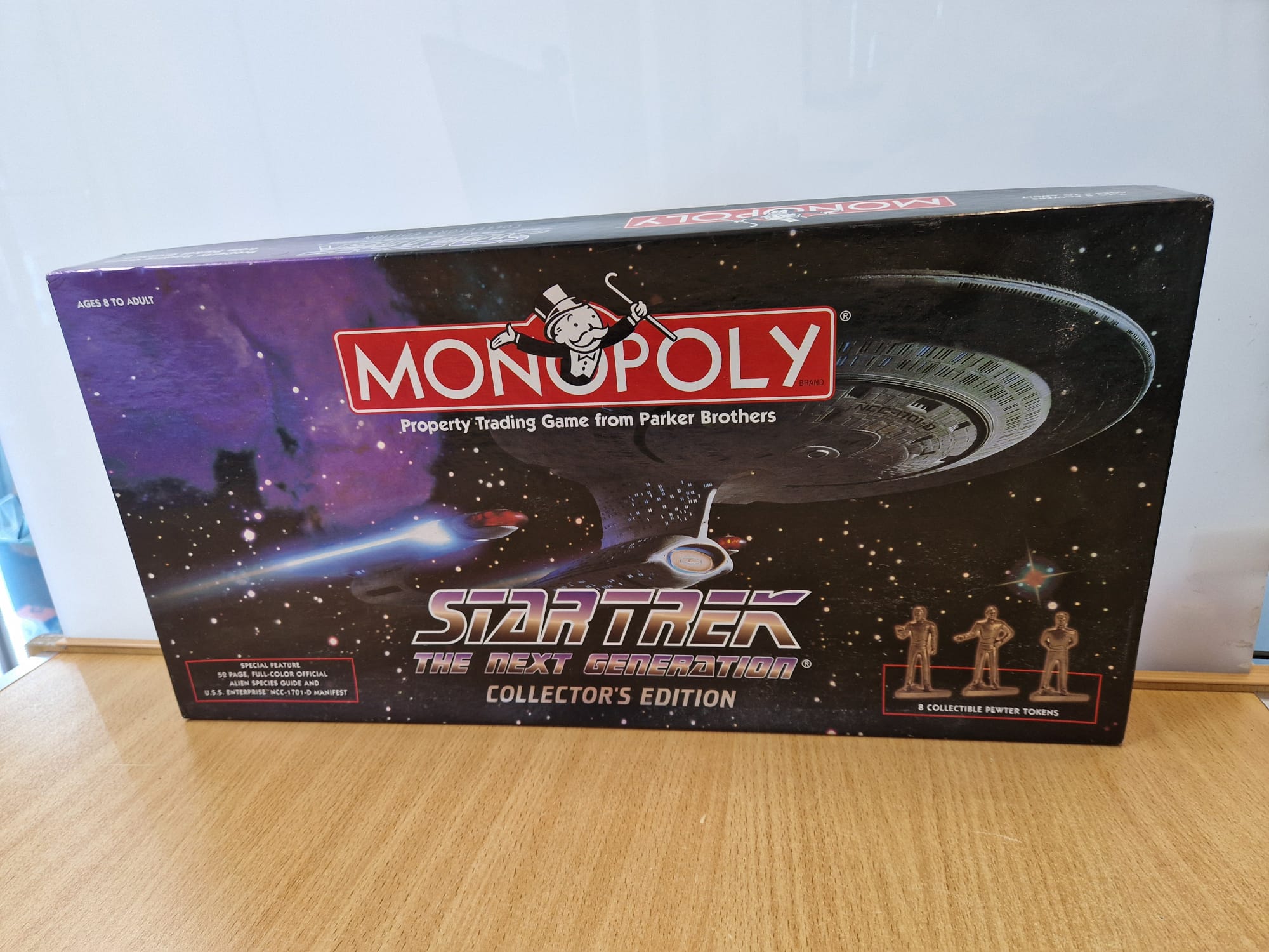 Product photo for Monopoly  Monopoly Star Trek TNG Collector’s Edition – Complete