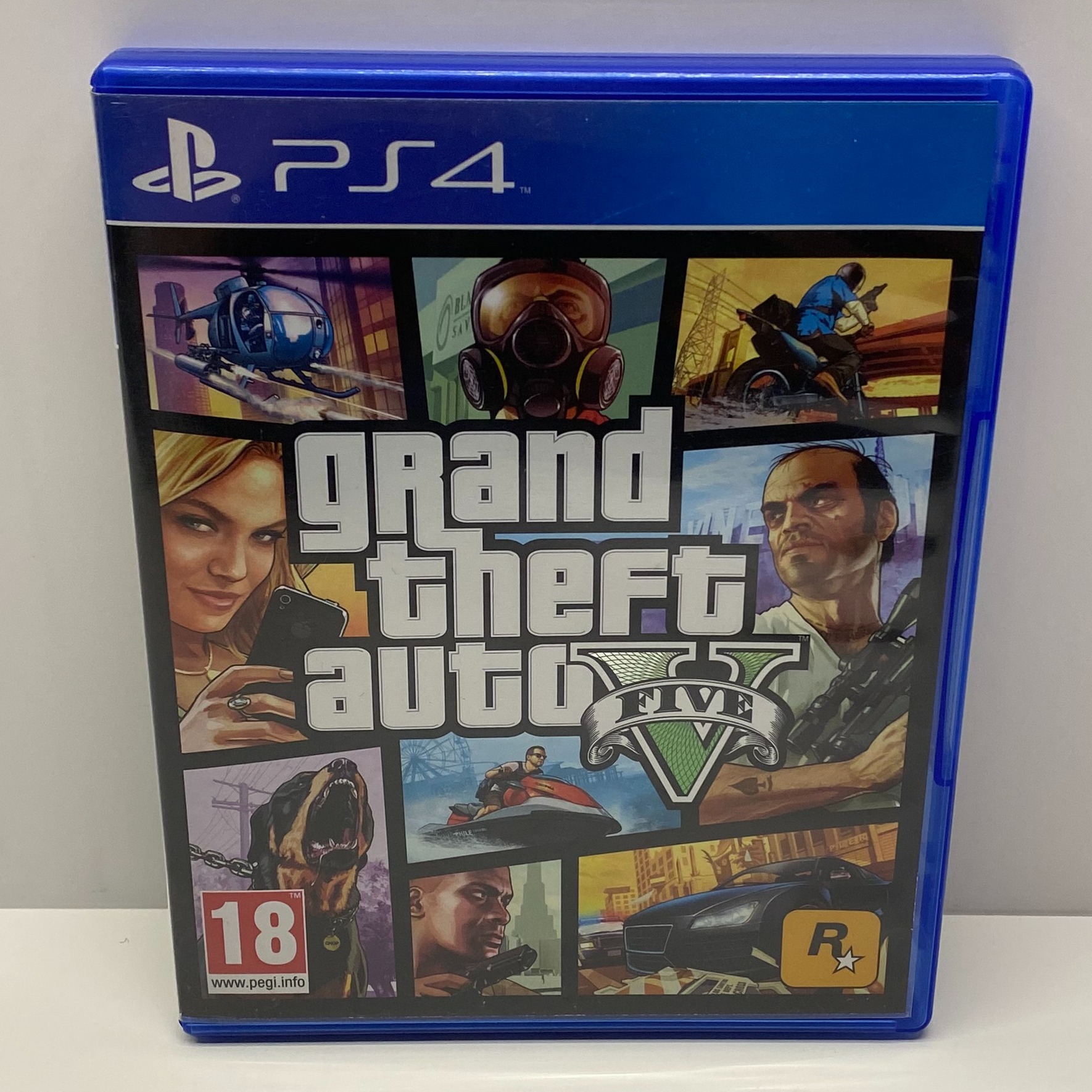 Product photo for Grand Theft Auto Five for Sony Playstation 4 (PS4)