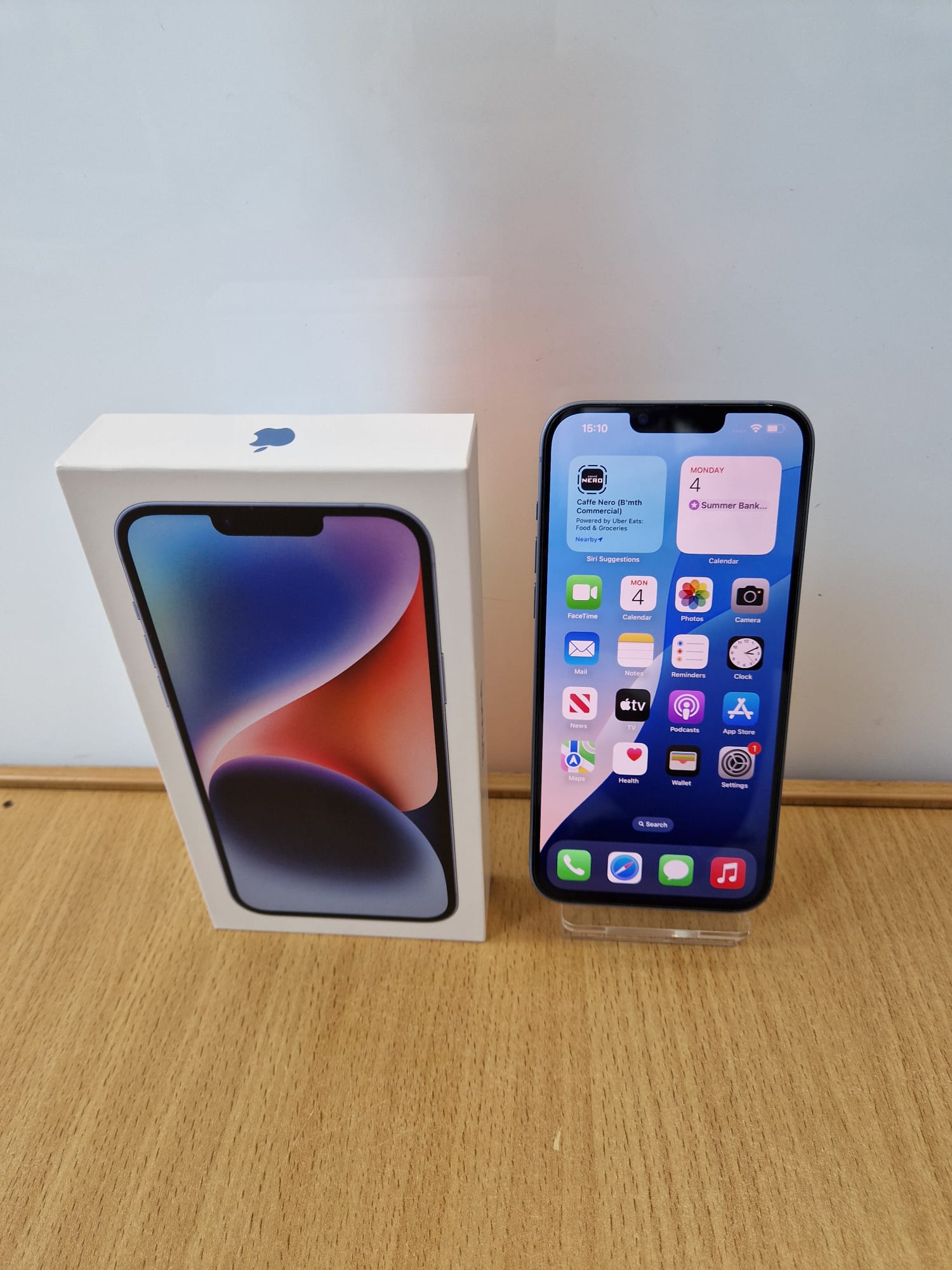 Product photo for Apple  Apple iPhone 14 Plus 128GB Blue – 92% Battery 12 Month Warranty