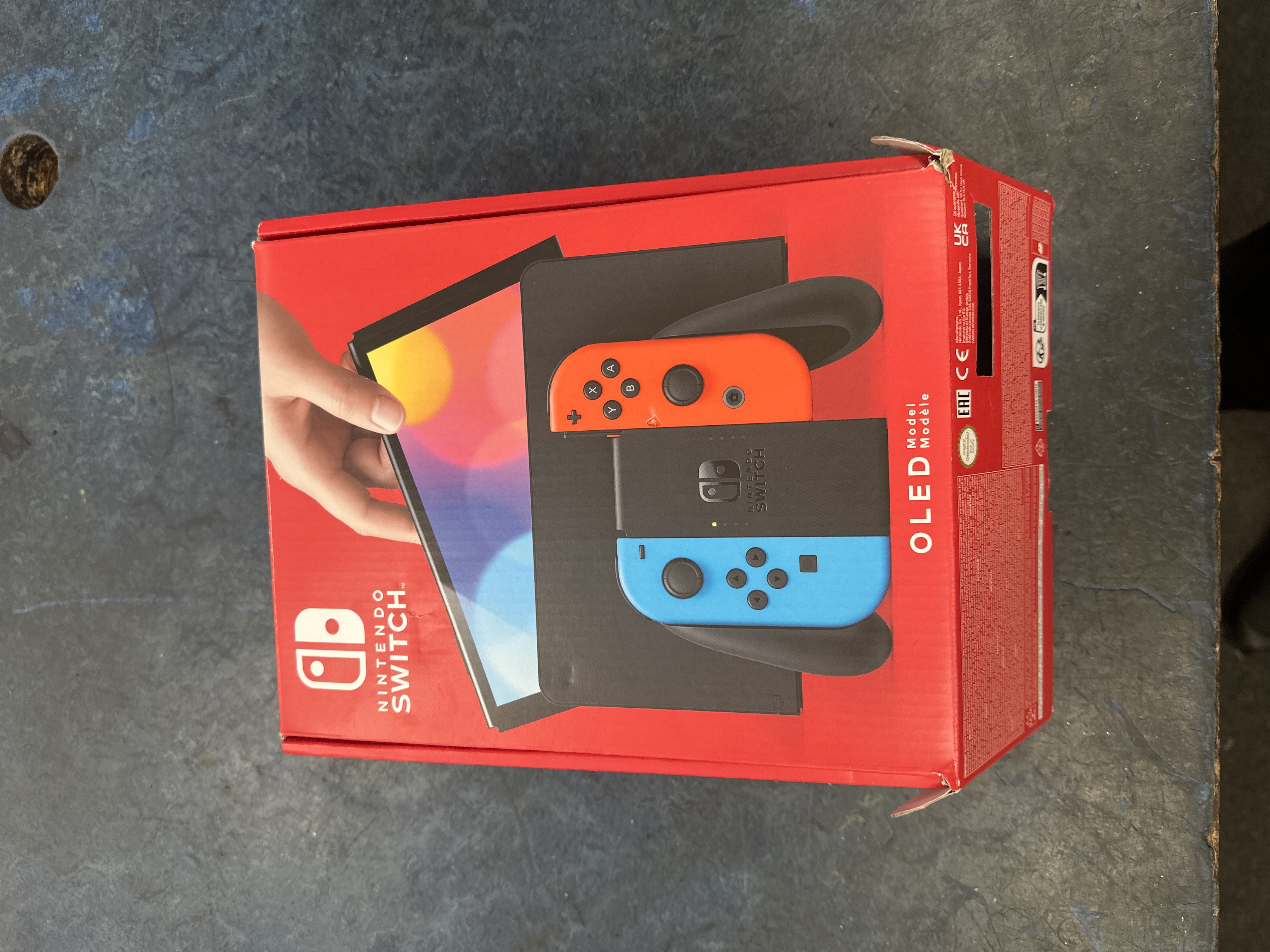 Product photo for Nintendo  Nintendo switch oled edition