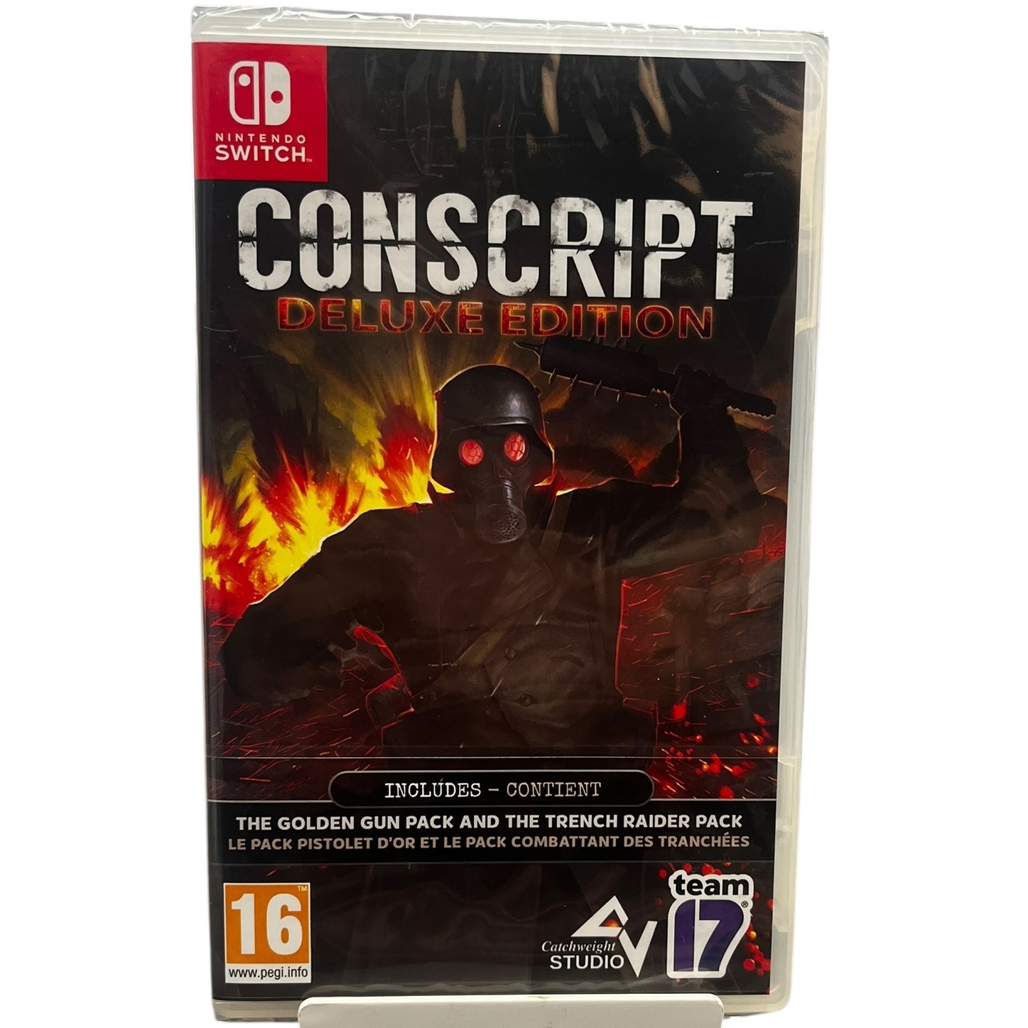 Product photo for New: Conscript Deluxe Edition - Nintendo Switch (PEGI 16, Team 17)