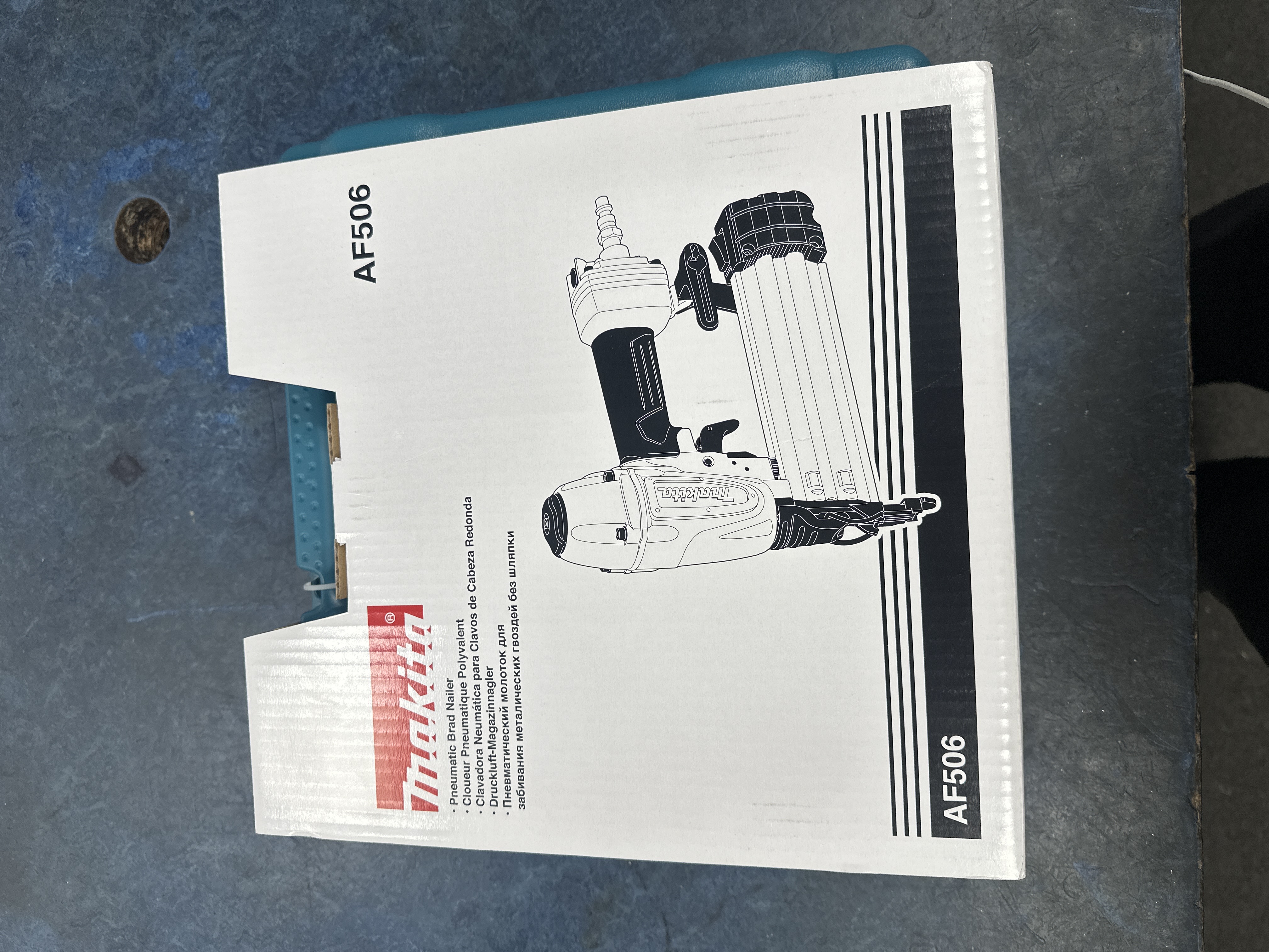 Product photo for Makita  makita pneumatic brad nailer