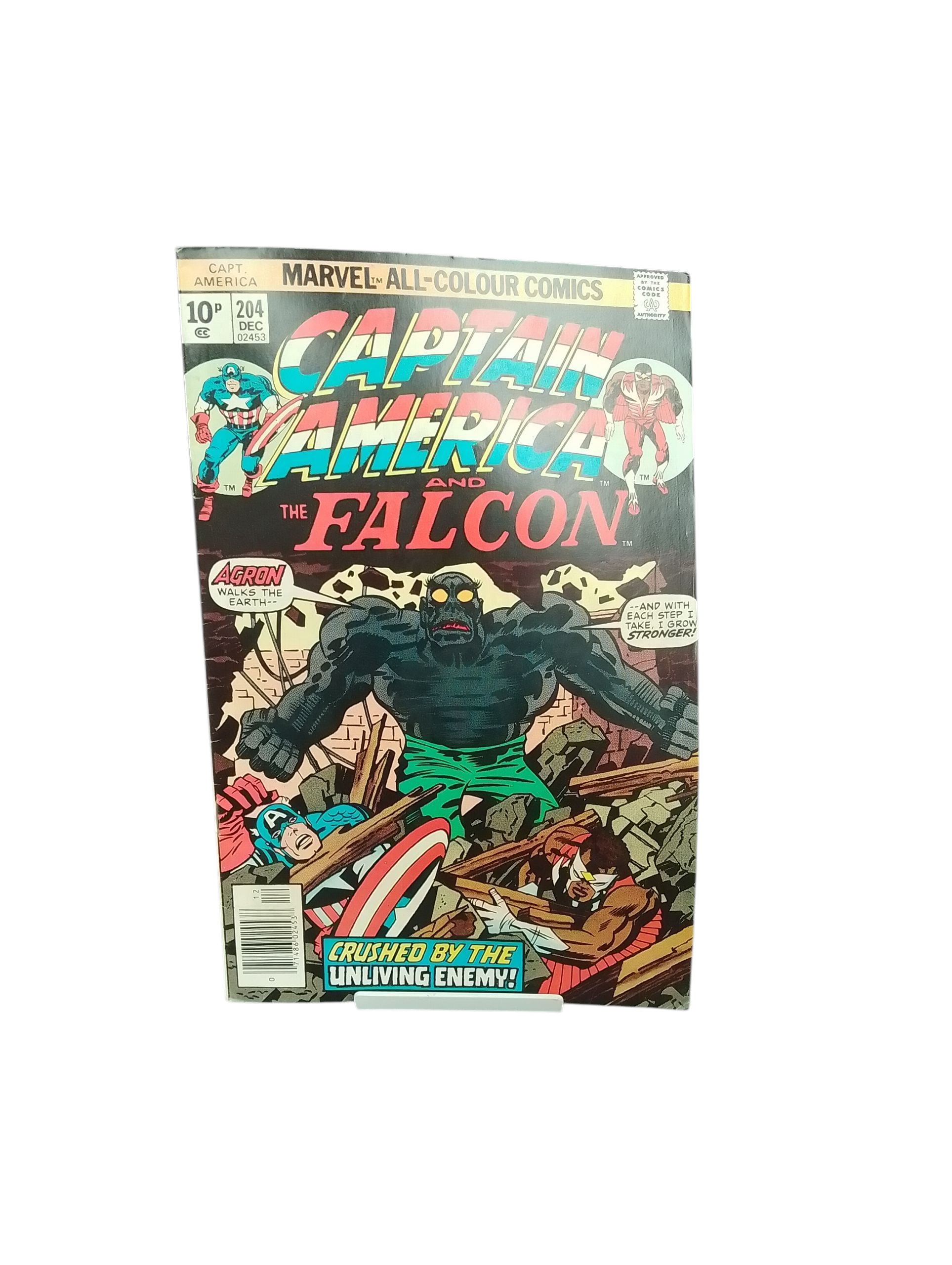 Product photo for Captain America and The Falcon #204 1976