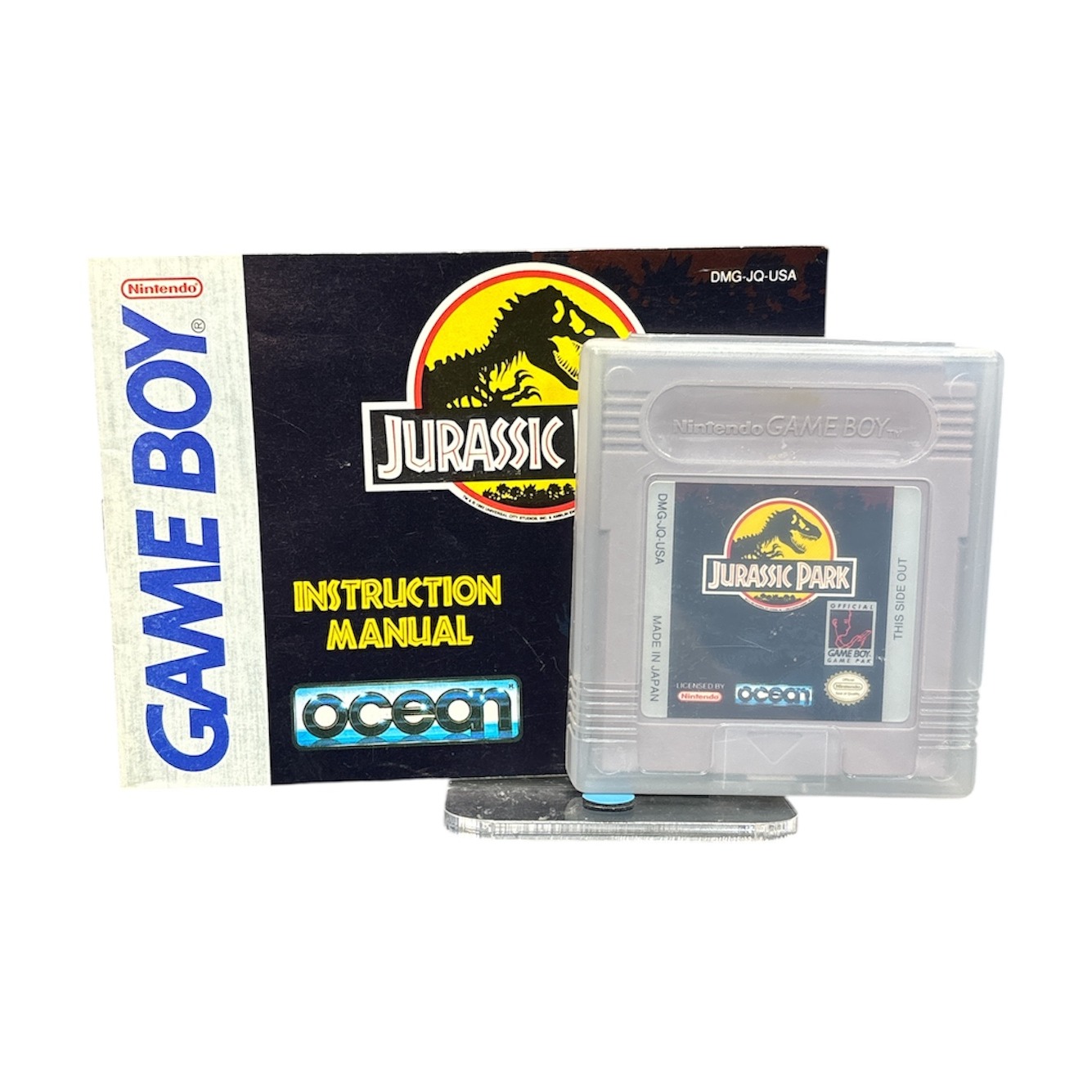 Product photo for Jurassic Park, Unboxed - Nintendo Gameboy Game