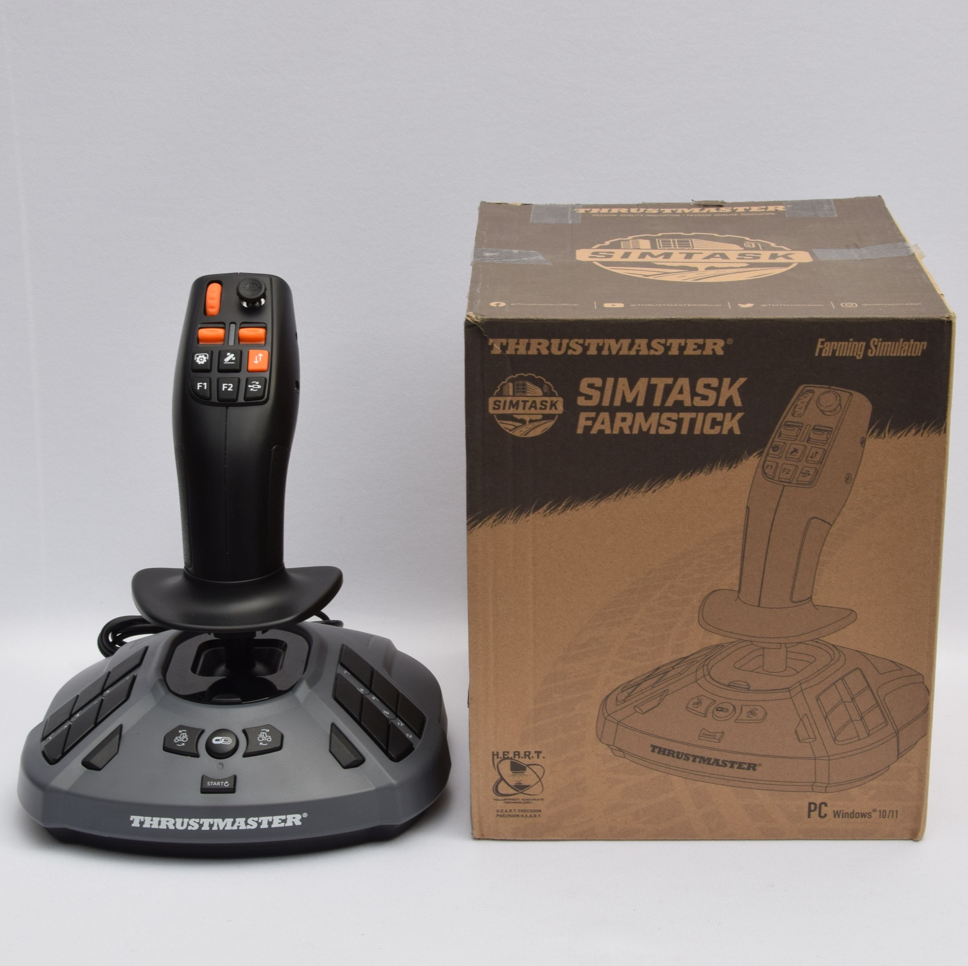 Product photo for Thrustmaster Simtask Farmstick Multifunctional Farming Joystick - For PC (NR)