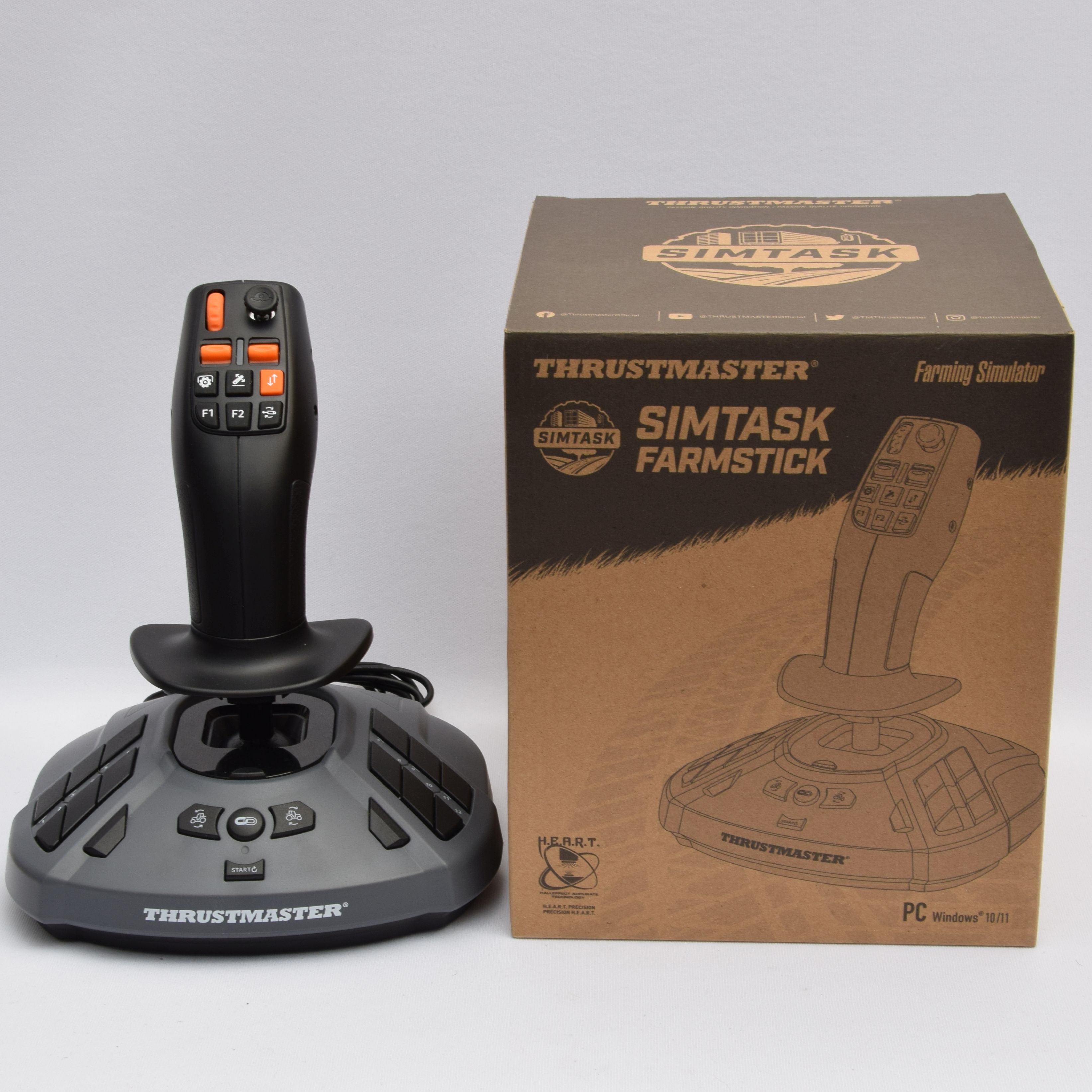 Product photo for Thrustmaster Simtask Farmstick Multifunctional Farming Joystick - For PC (NR)