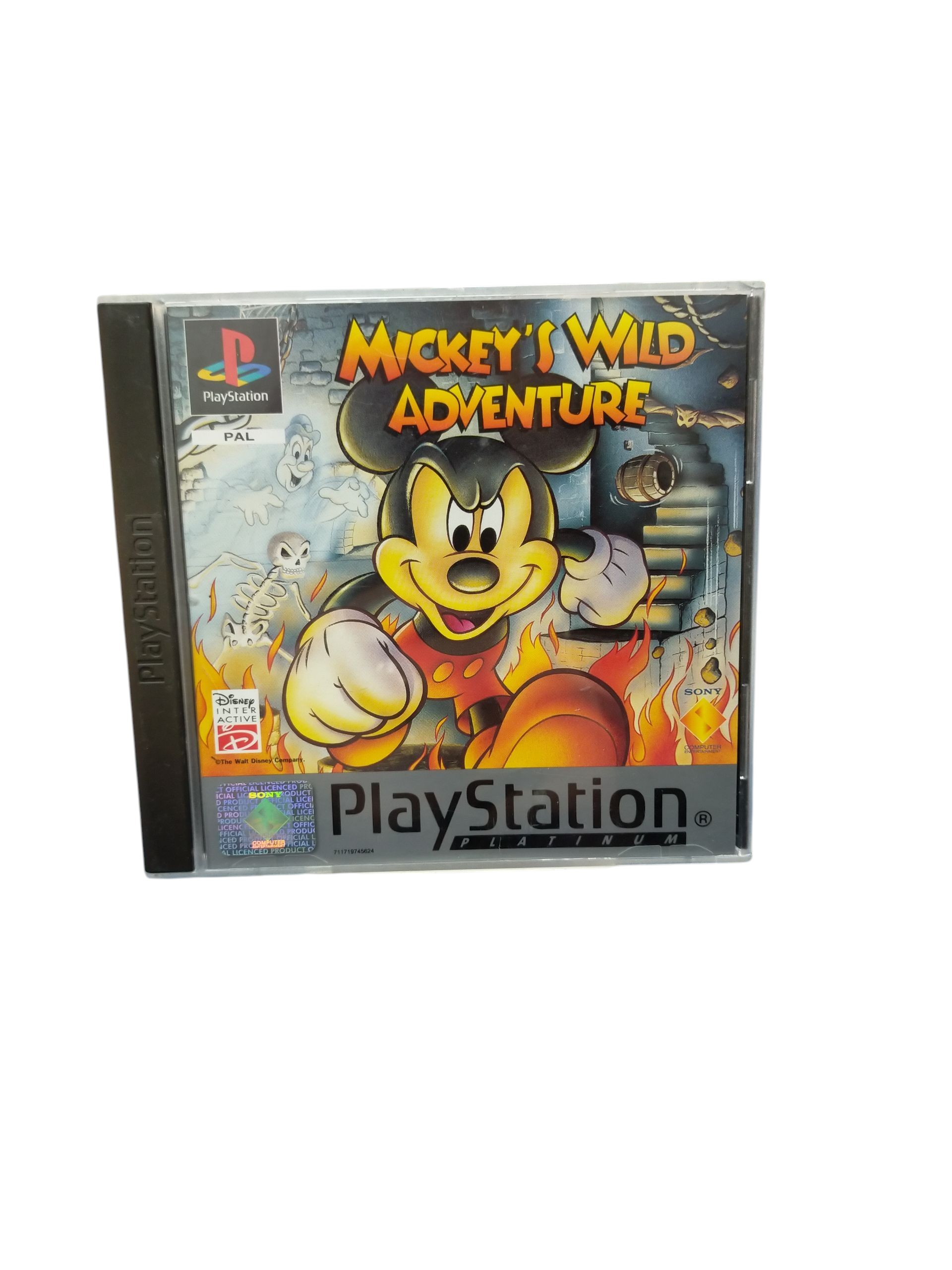 Product photo for Mickeys Wild Adventure Platinum Edition (Ps1)