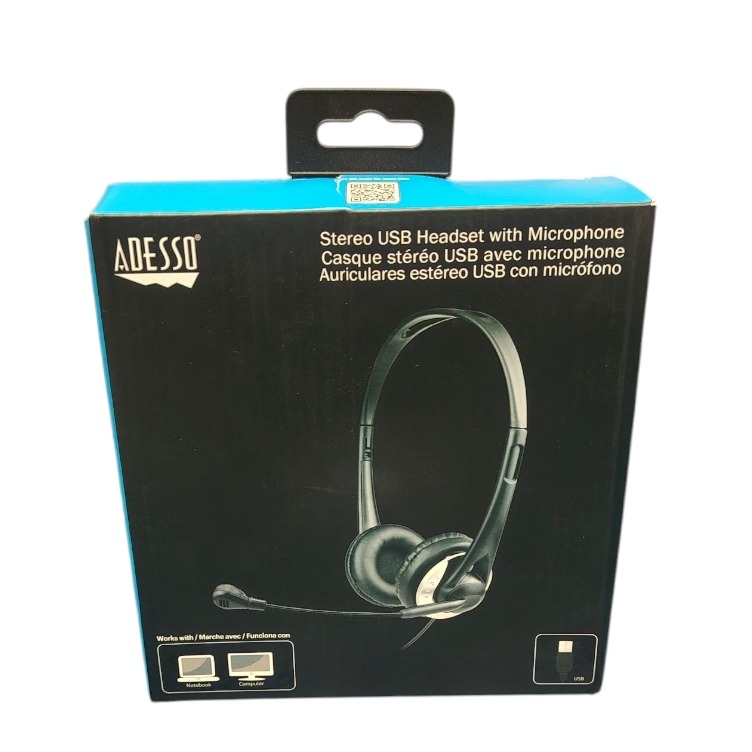 Product photo for Adesso Xtream P2 USB Headset (Sealed)
