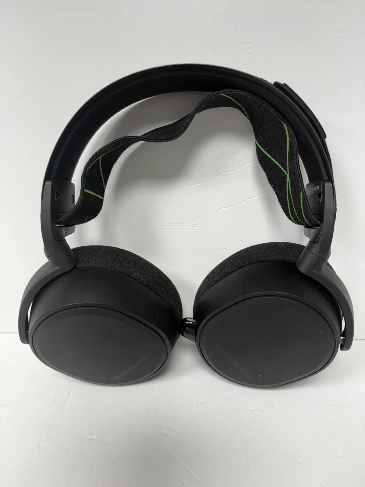Product photo for steelseries arctis x9 wireless headset unboxed