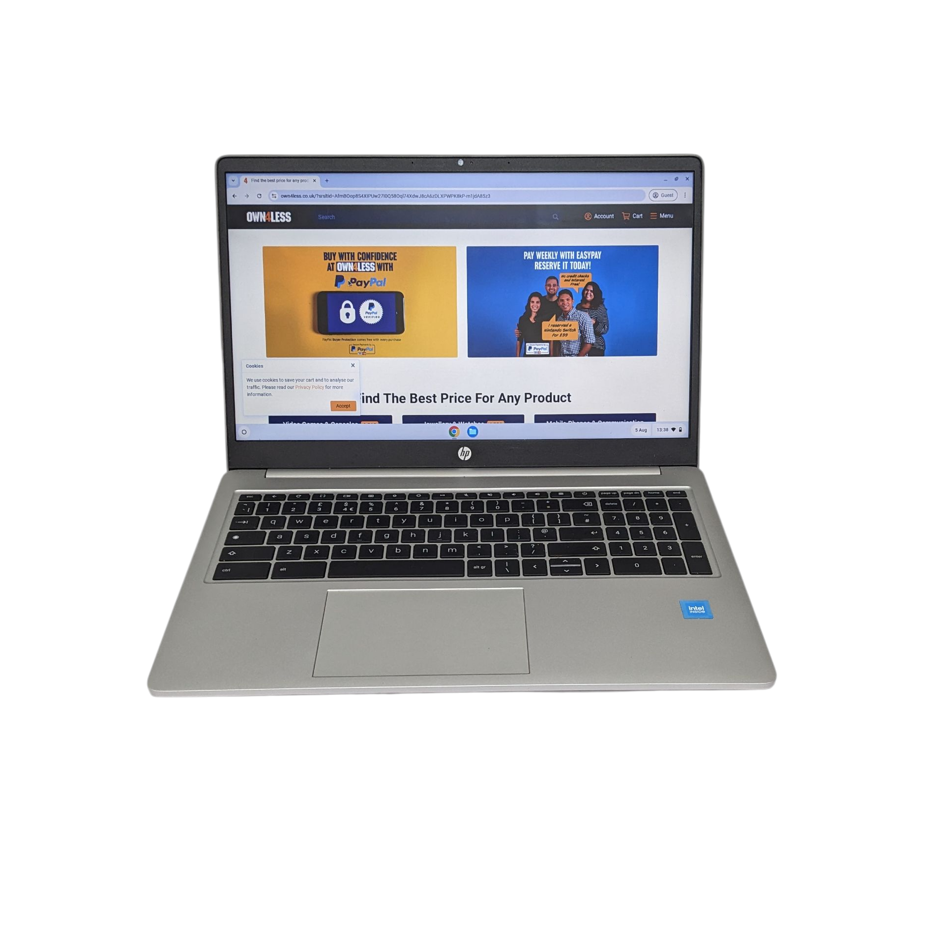Product photo for Samsung HP Chromebook