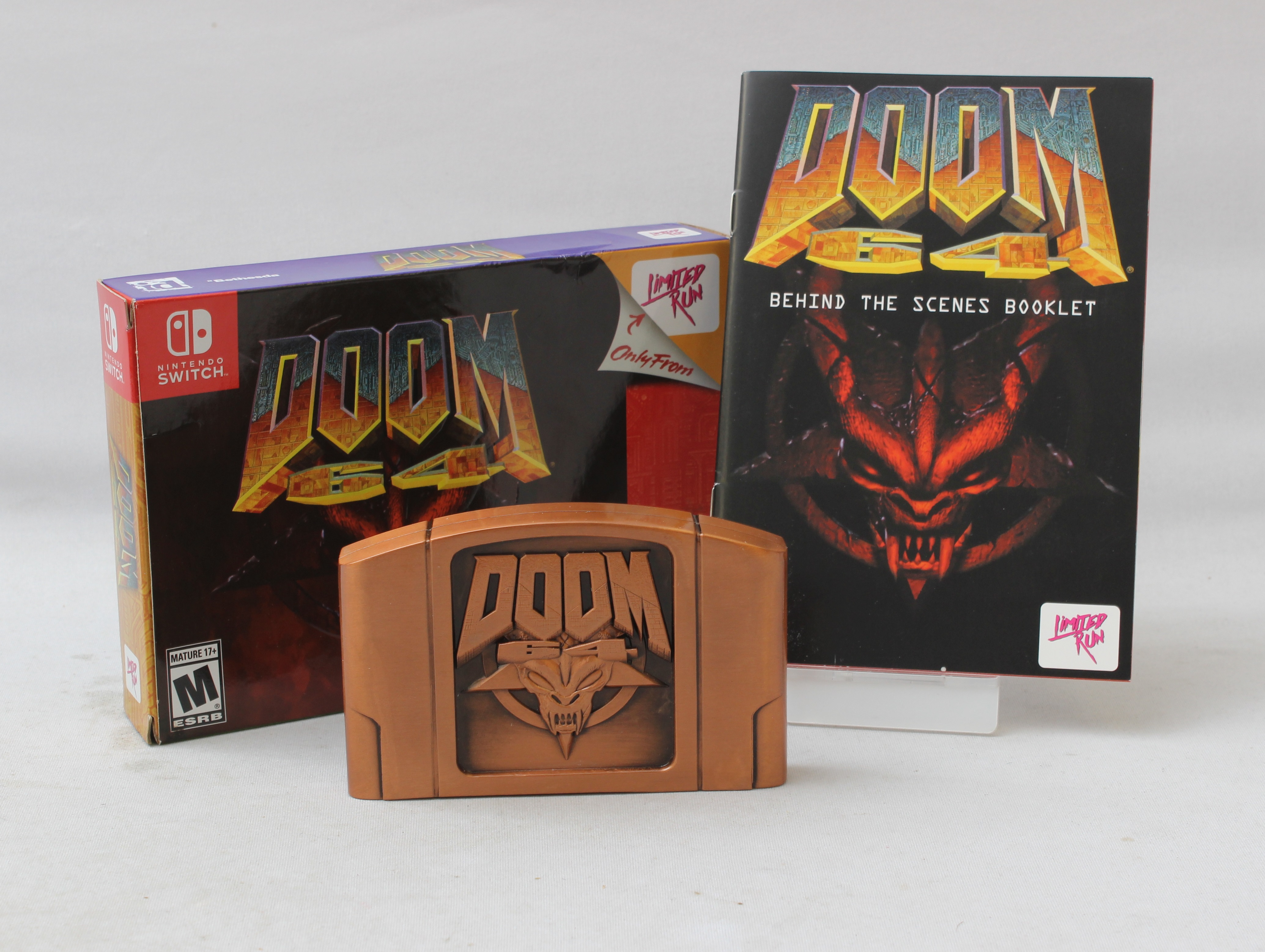 Product photo for Nintendo Doom 64 Limited Run Collectors Edition Switch Game - Complete (VG)
