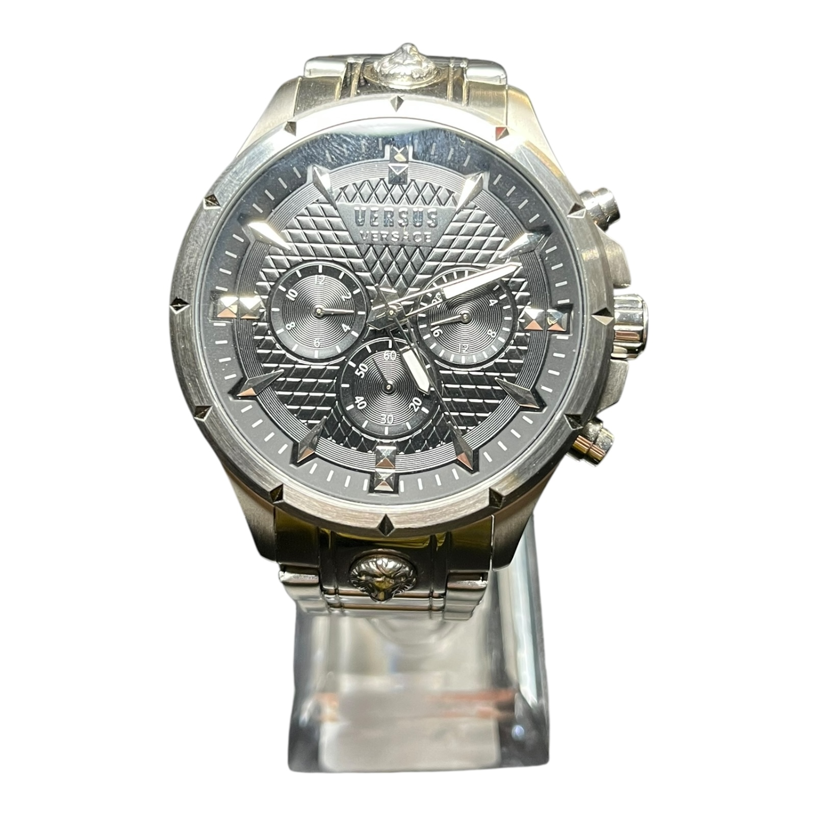 Product photo for Versus Versace Lion Chronograph Watch – Boxed Used Good Condition