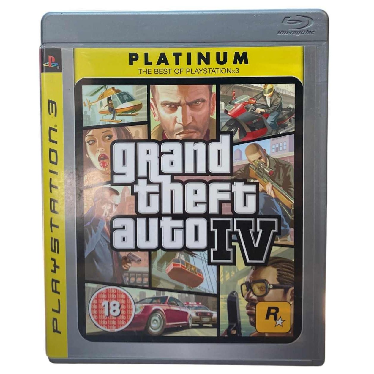 Product photo for Grand Theft Auto 4 (18) - PlayStation 3 Game