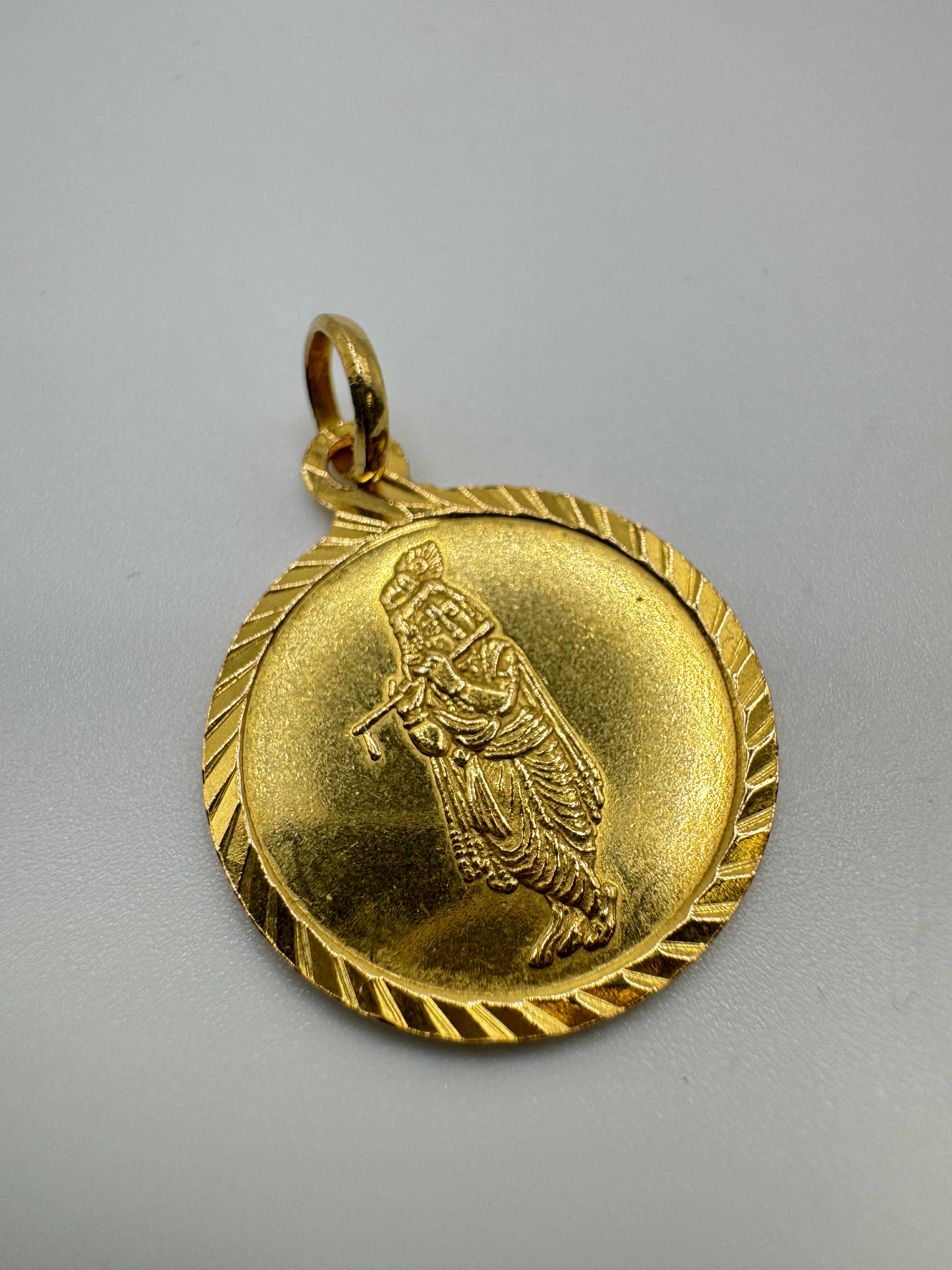 Product photo for 22ct Krishna Pendant