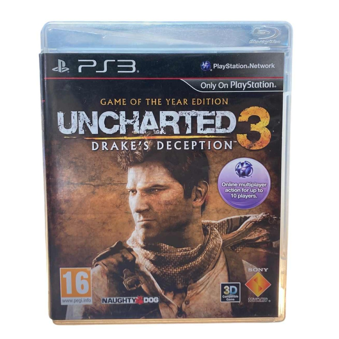 Product photo for Uncharted 3: Drakes Deception GOTY (16) - PlayStation 3 Game