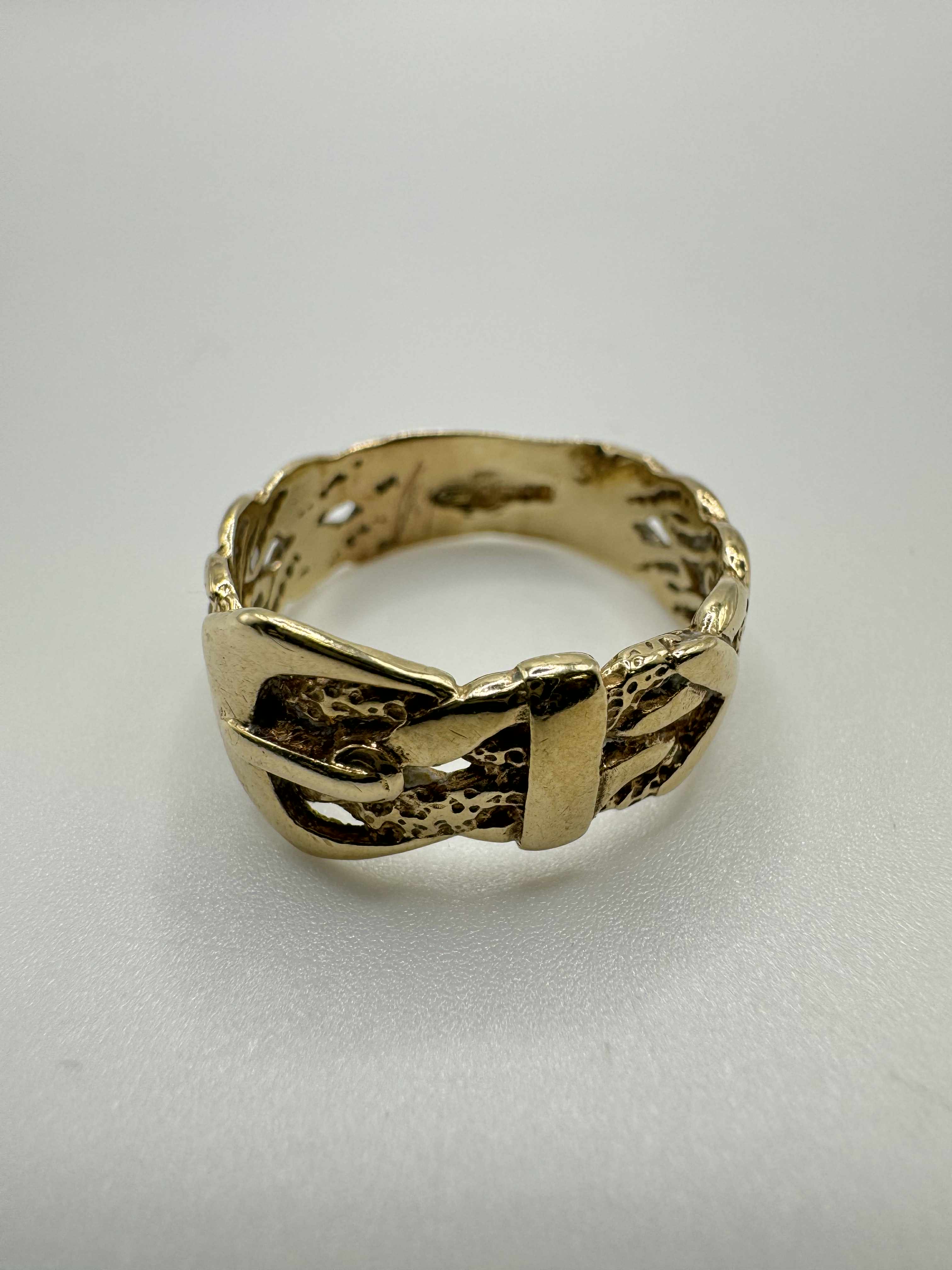 Product photo for 9ct Buckle Ring