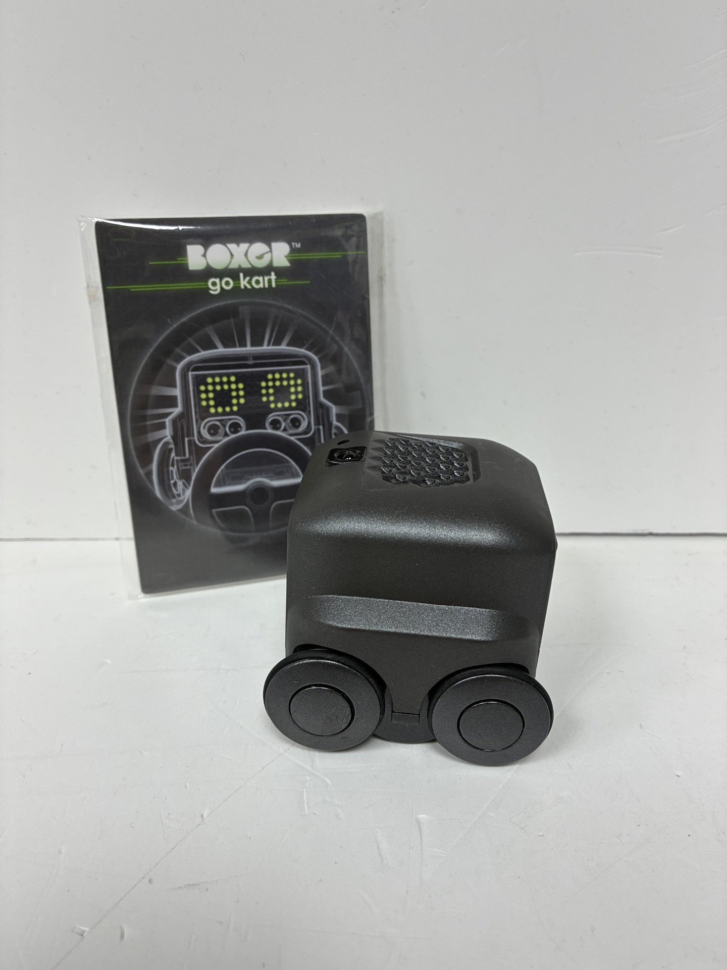 Product photo for BOXER toy robot unboxed