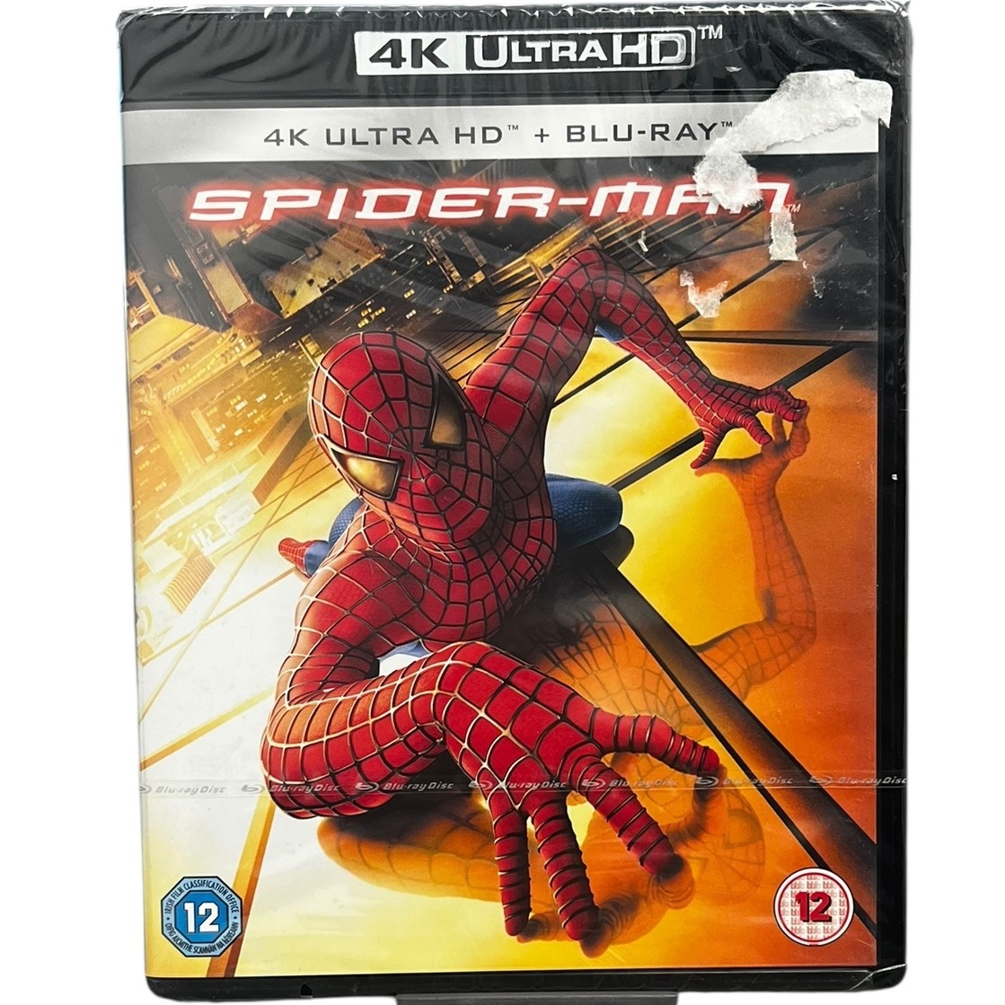 Product photo for New: Spider-Man - 4K Ultra HD + Blu-Ray Discs (Rated 12, Region Free, Sony)