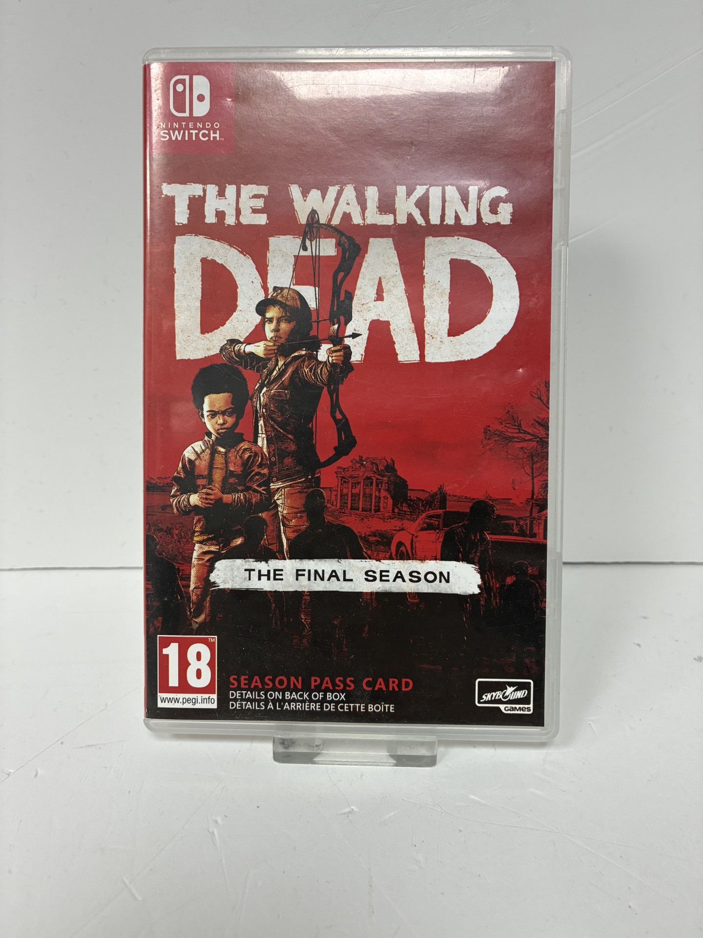 Product photo for the walking dead final season switch game