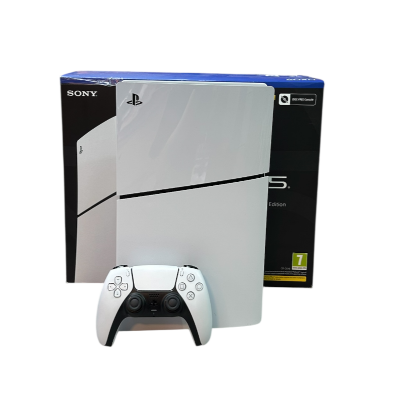 Product photo for Playstation 5 Slim Digital Edition Console - 1TB Boxed