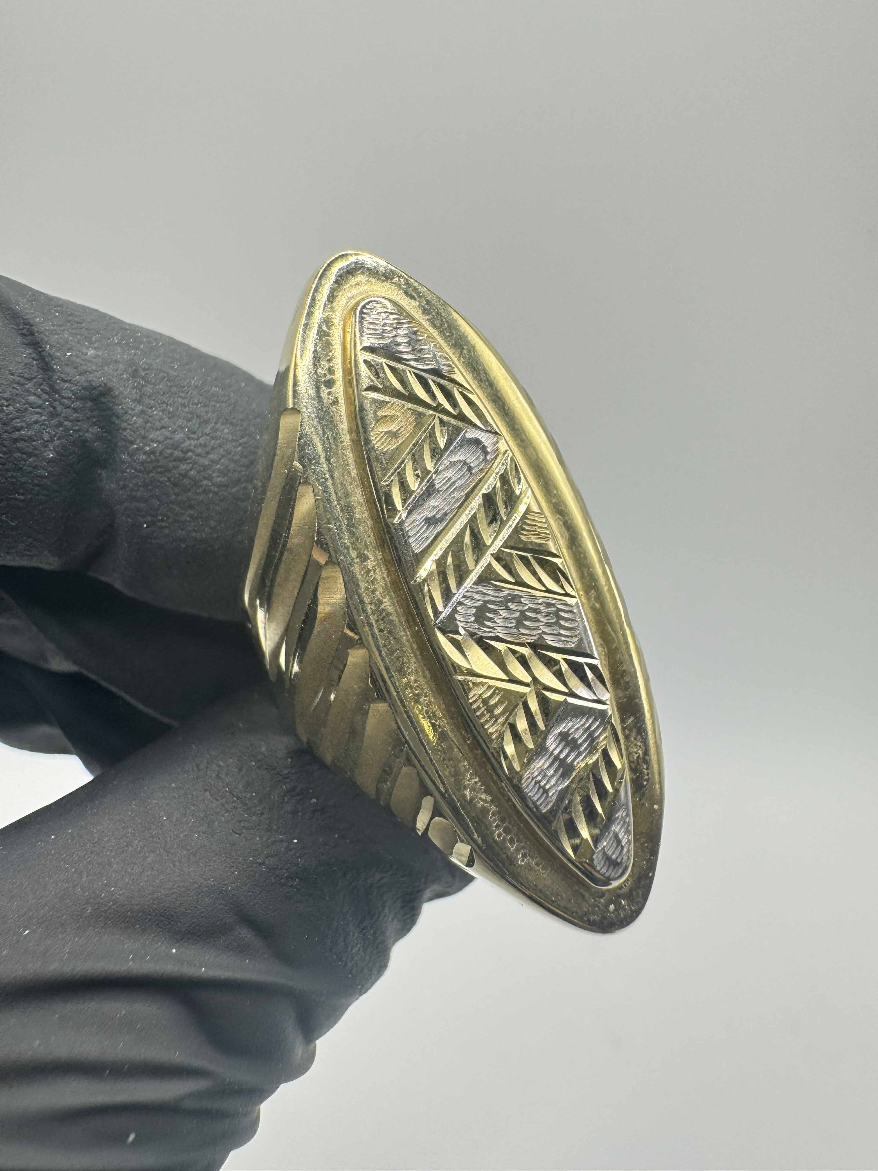 Product photo for 14ct Two Tone Dress Ring