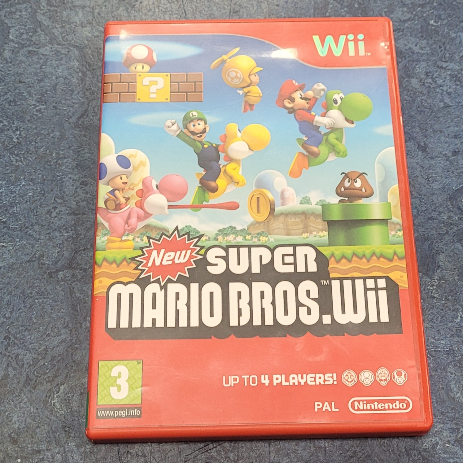 Product photo for Nintendo Wii  Nintendo Wii Game: New Super Mario Bros
