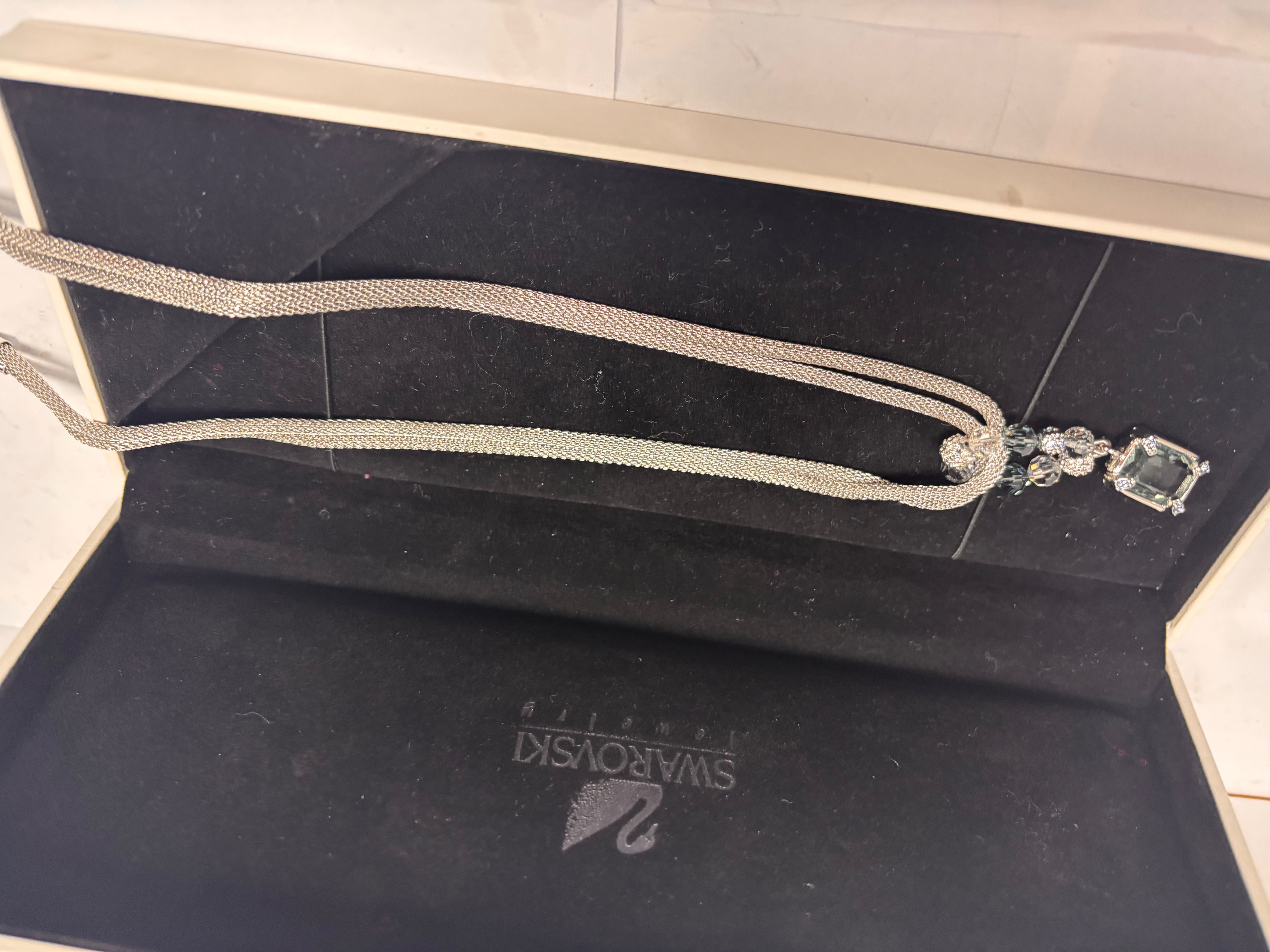 Product photo for Swarovski necklace