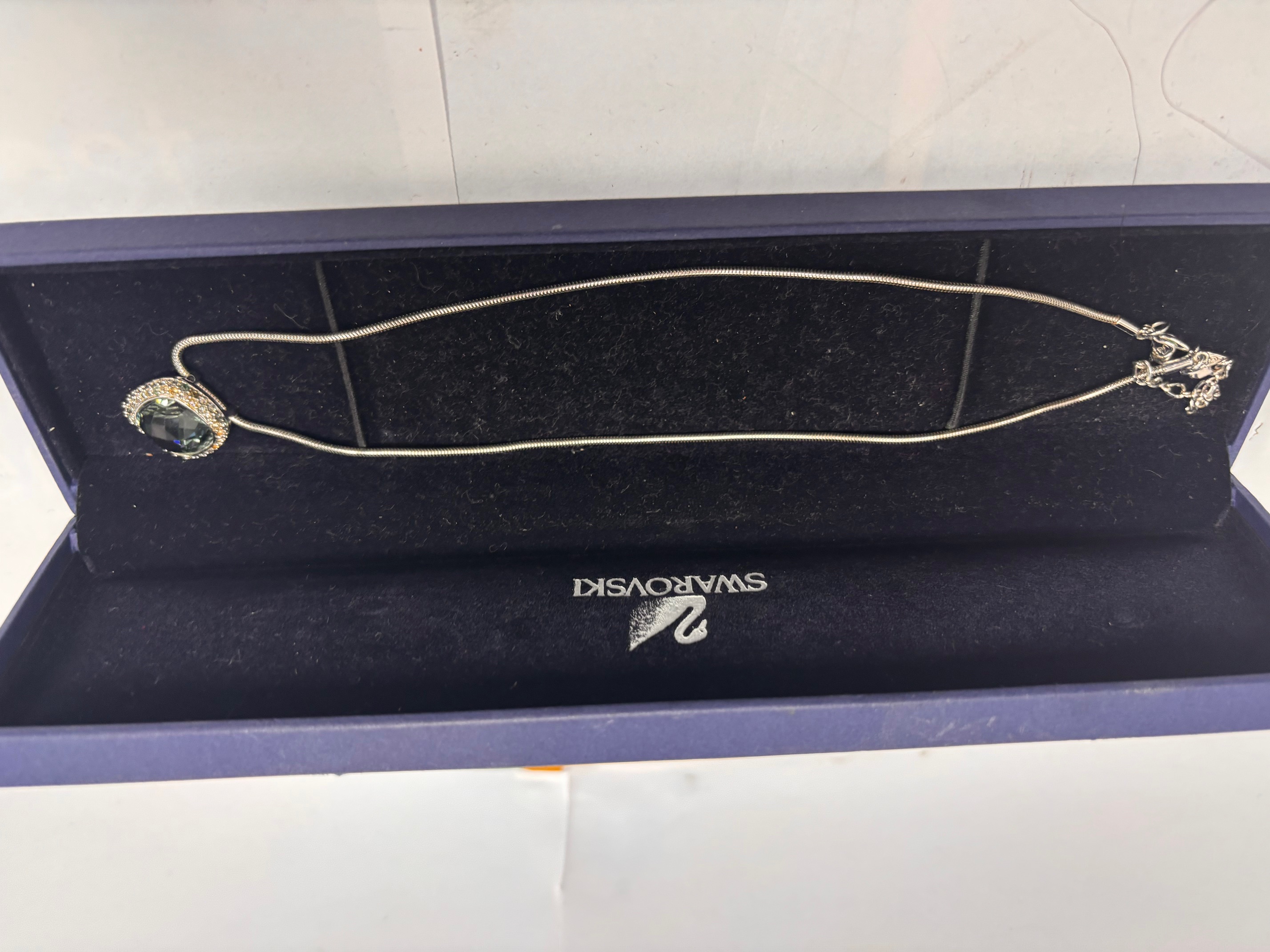 Product photo for Swarovski necklace