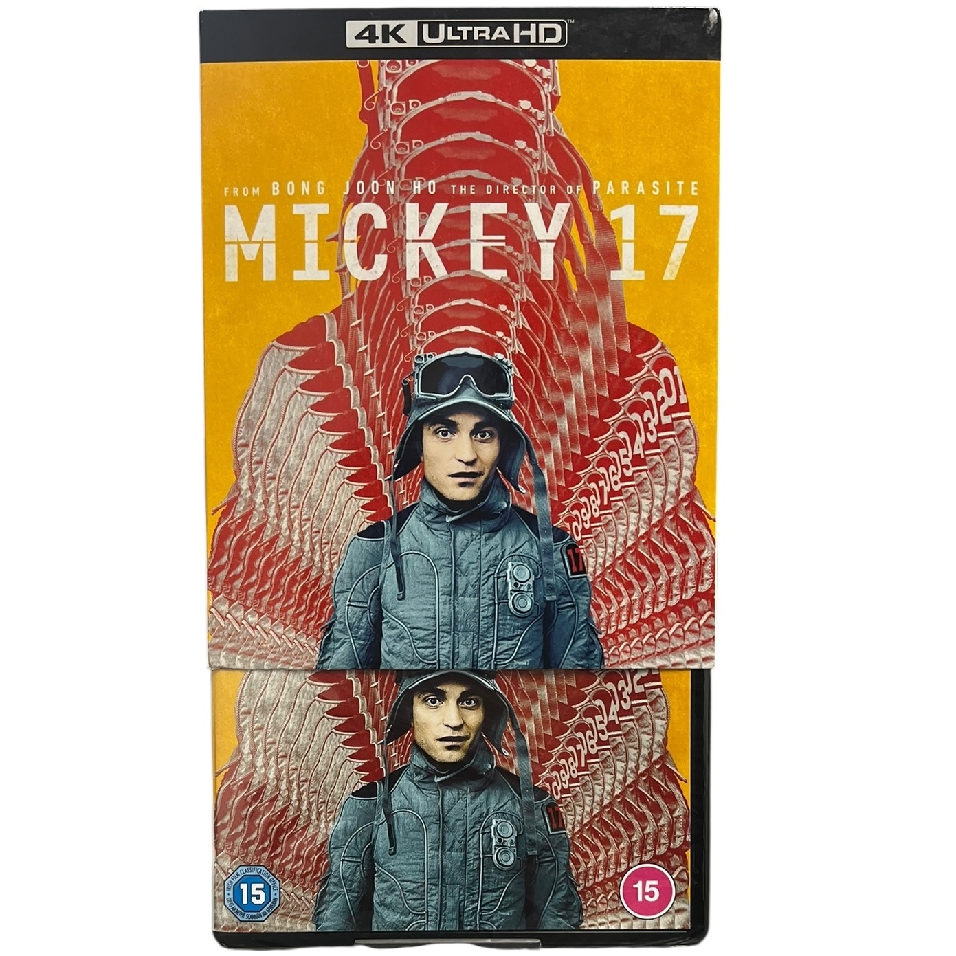 Product photo for New: Mickey 17 - 4K Ultra HD + Blu-Ray Discs (Rated 15, Warner Brothers)