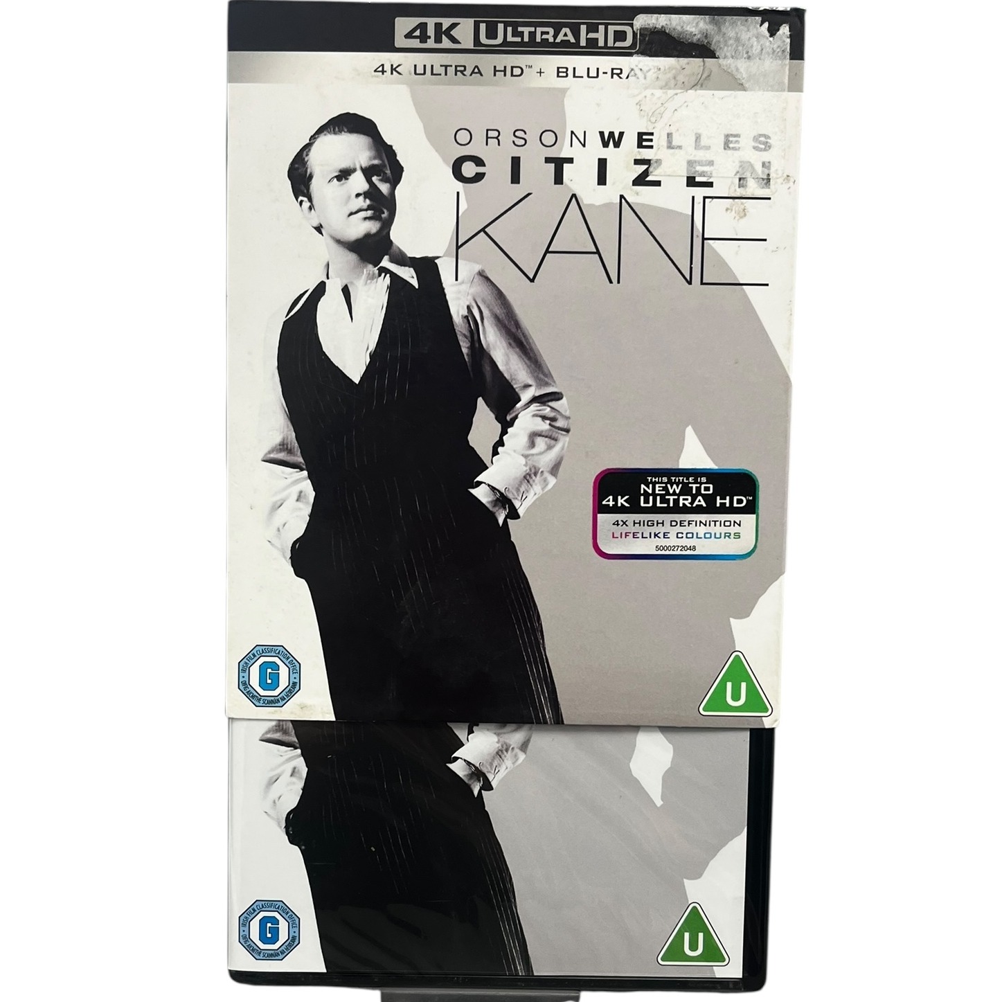 Product photo for New: Citizen Kane - 4K Ultra HD + Blu-Ray Discs (Rated U, Warner Bro, Remaster)