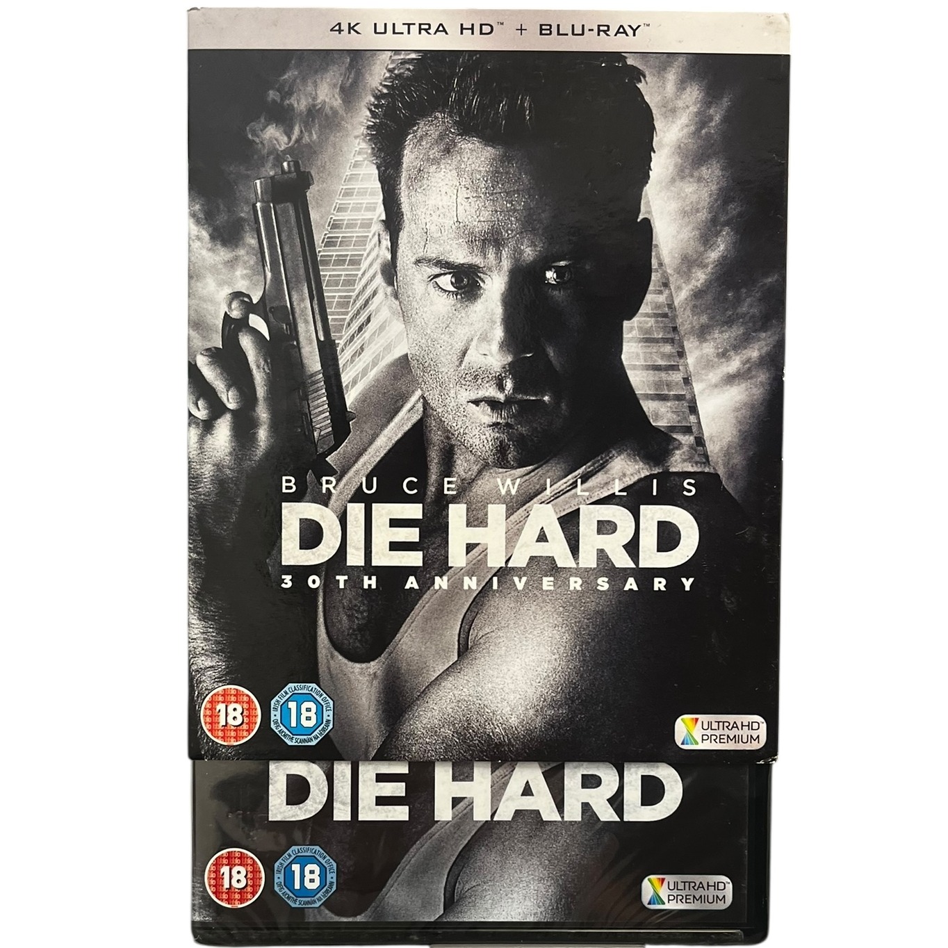 Product photo for New: Die Hard: 30th Anniversary Edition - 4K UHD + Blu-Ray (Rated 18, Region B)