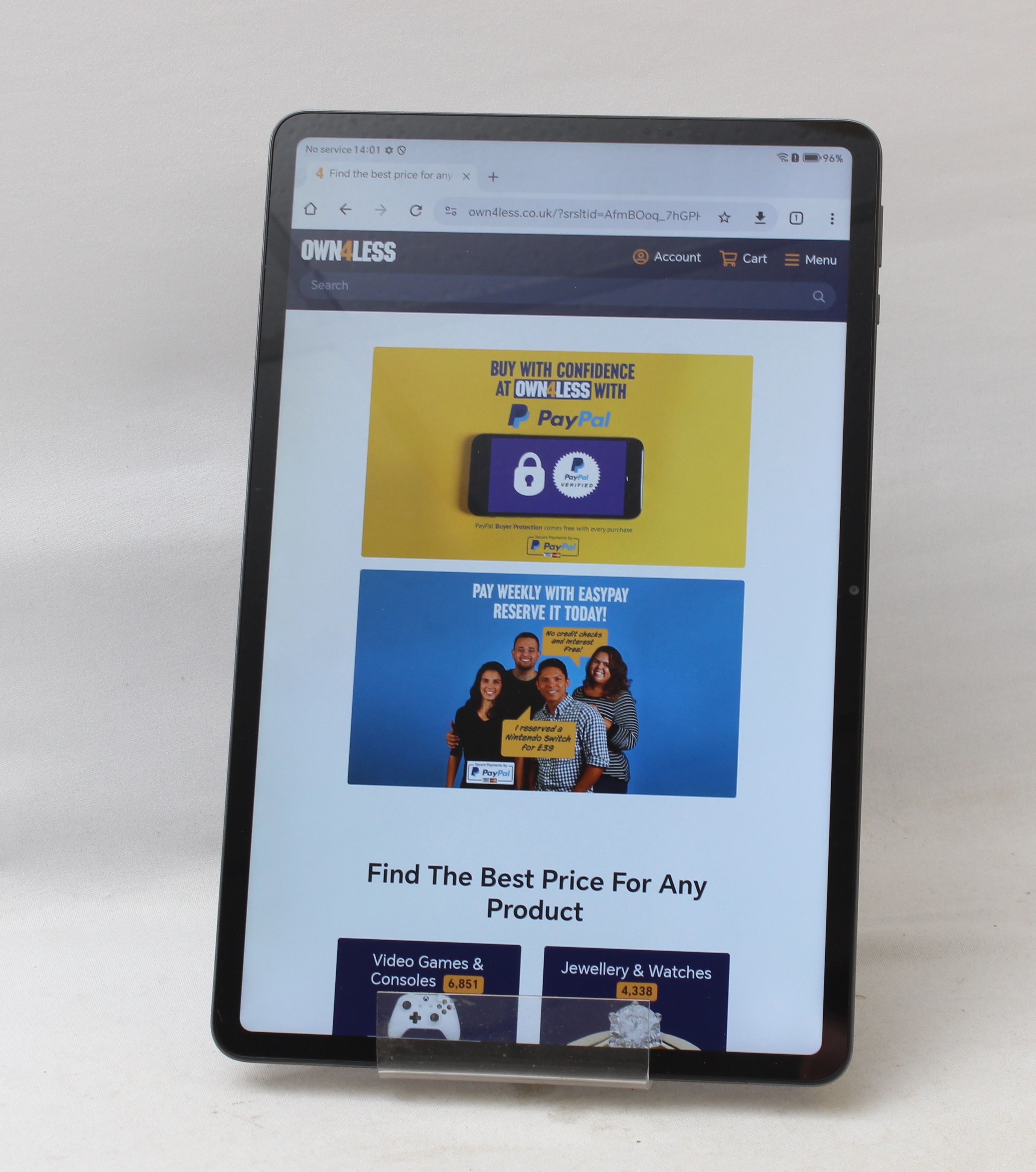 Product photo for Honor Pad 9 Tablet 128GB - Unlocked Grey (B+)