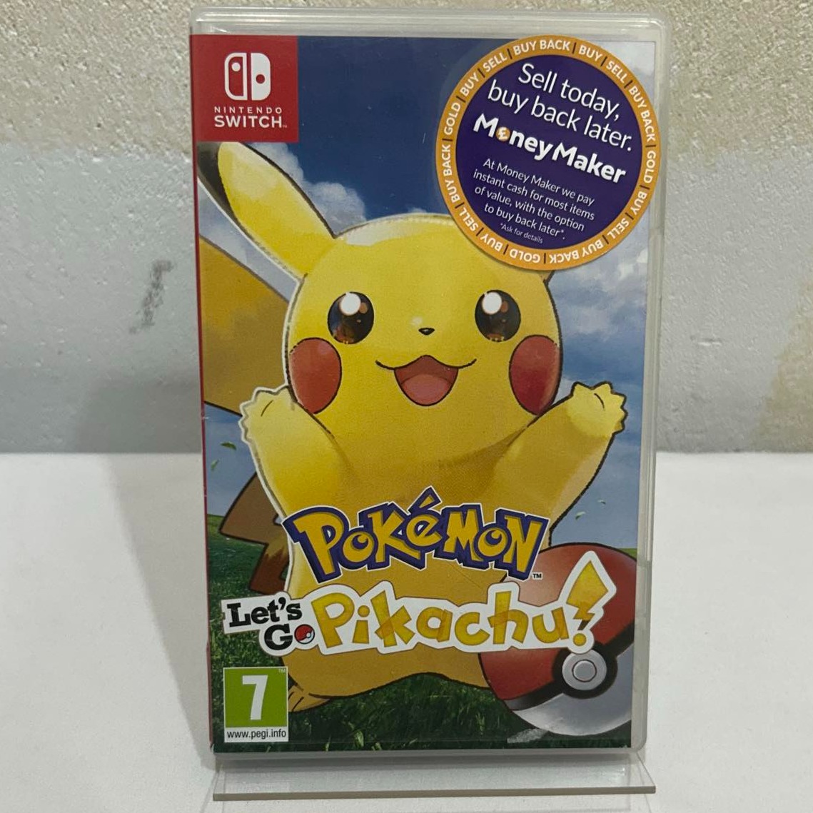 Product photo for Pokemon: Let's Go, Pikachu! for Nintendo Switch