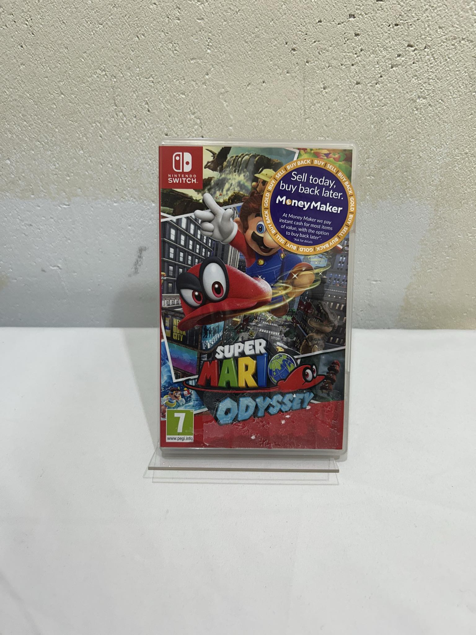 Product photo for Super Mario Odyssey for Nintendo Switch