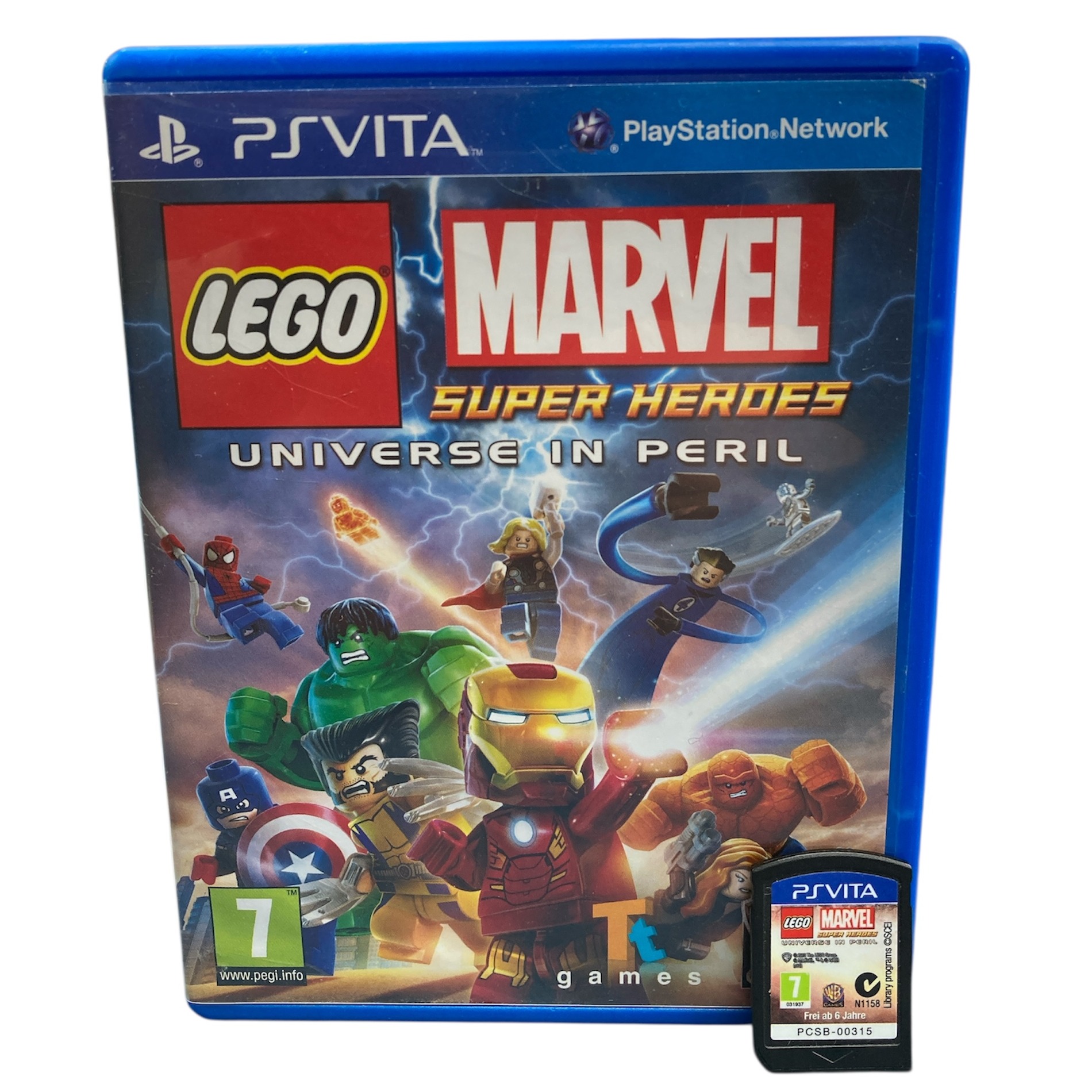 Product photo for LEGO Marvel Super Heroes PSvita
