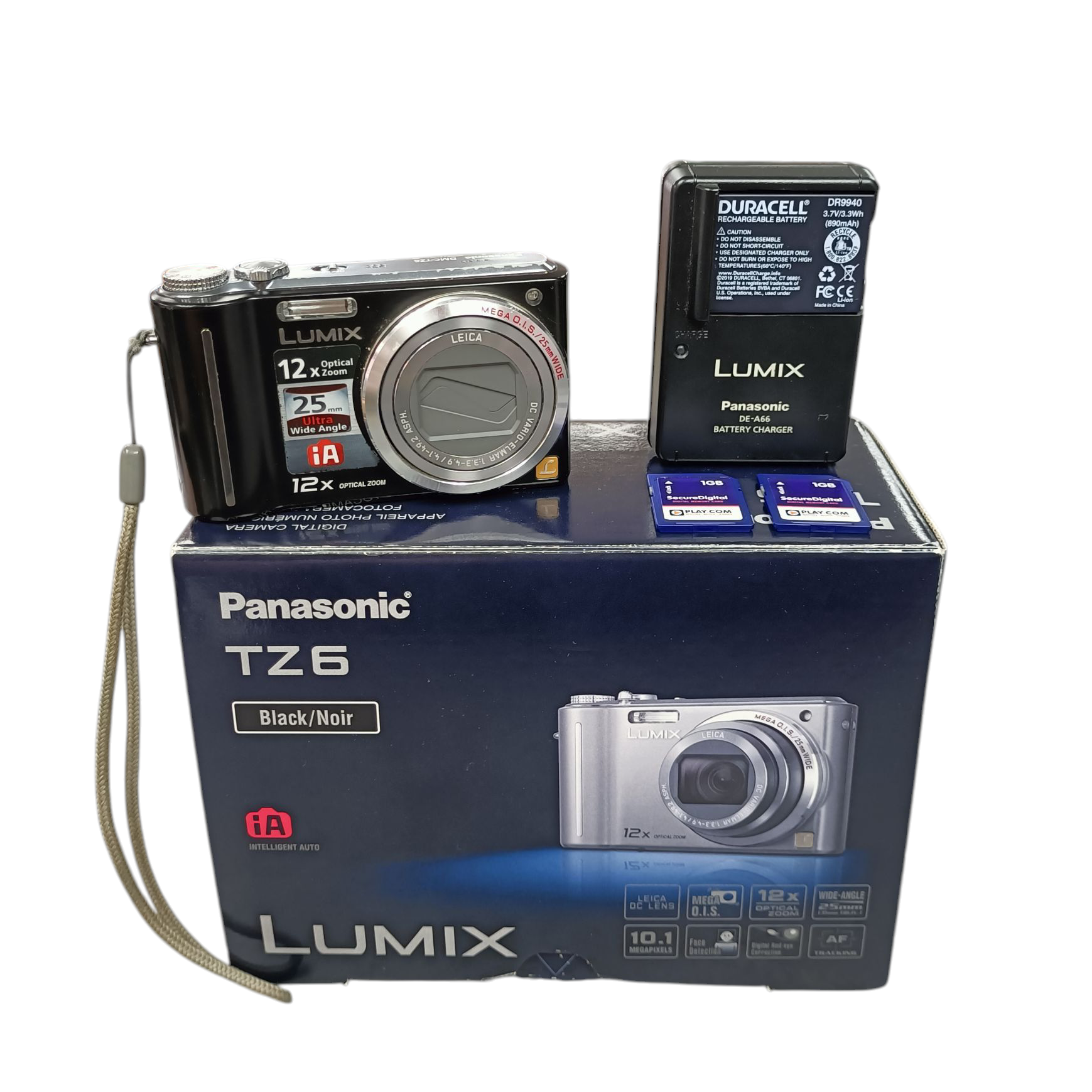 Product photo for Panasonic Lumix TZ6 Camera